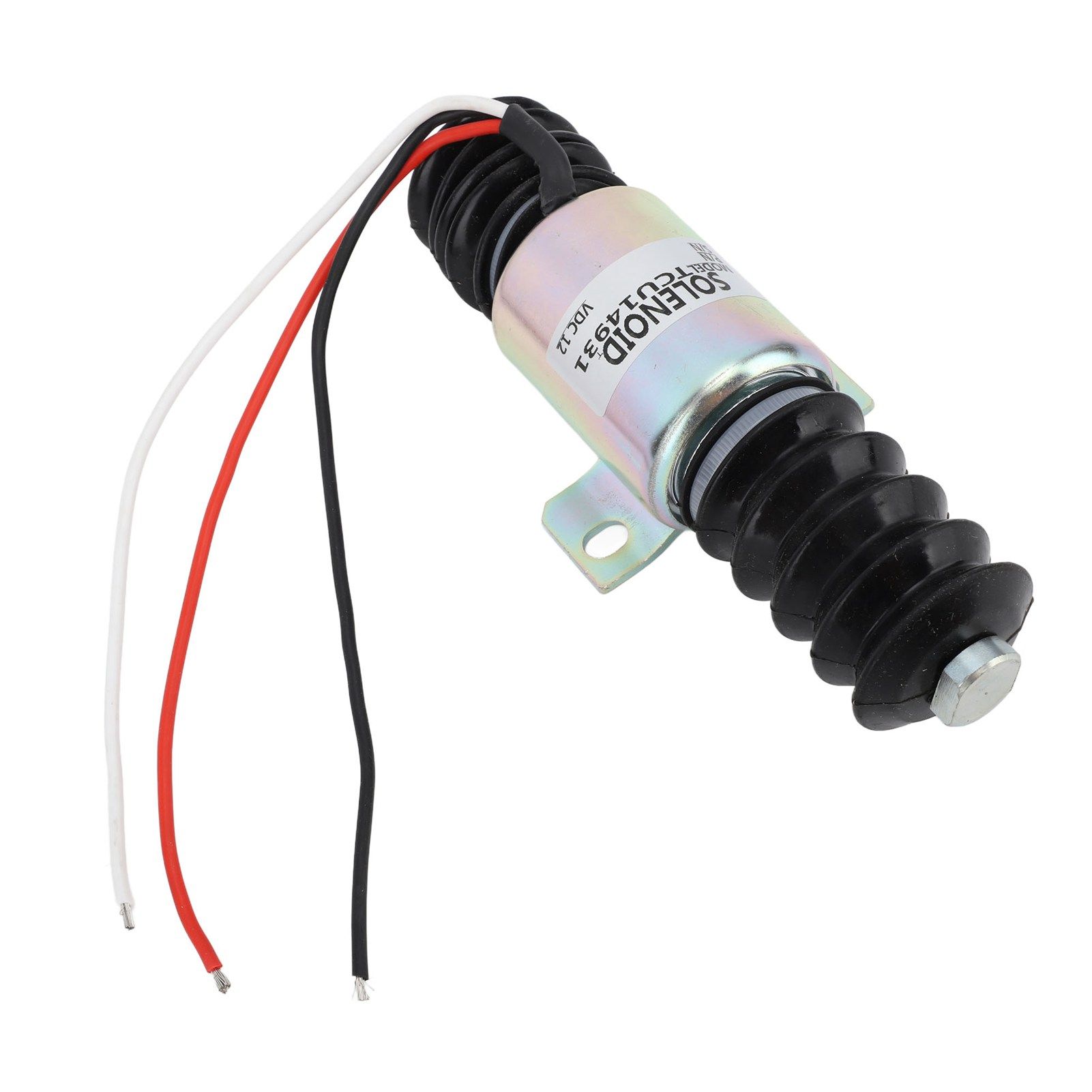 TCU14931 Electric Generator Flameout Solenoid Valve 12V 55mm Fuel Shutoff Solenoid Valve for Machine Processing Hydraulic System - Image 5