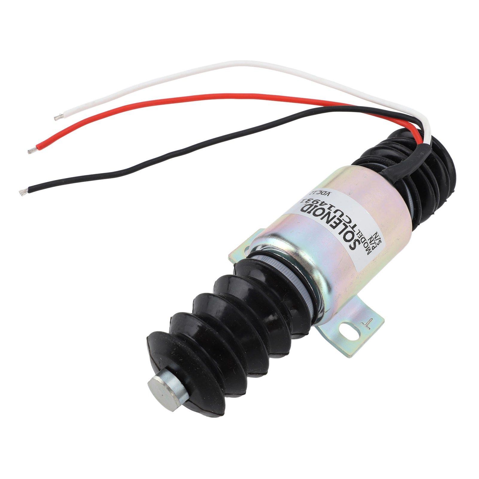 TCU14931 Electric Generator Flameout Solenoid Valve 12V 55mm Fuel Shutoff Solenoid Valve for Machine Processing Hydraulic System - Image 7