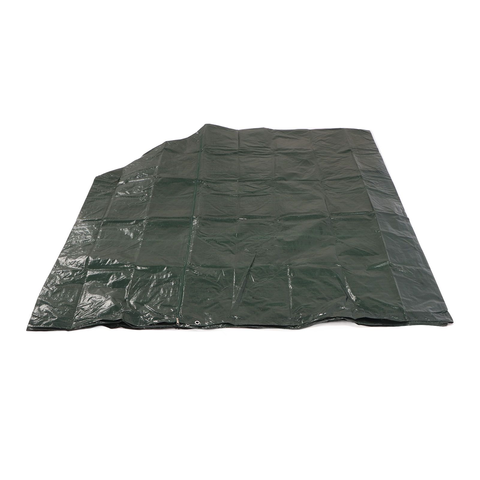2 Seater Outdoor Swing Cover Sunscreen Rainproof PE Patio Swing Chair Cover with Double Zipper - Image 6