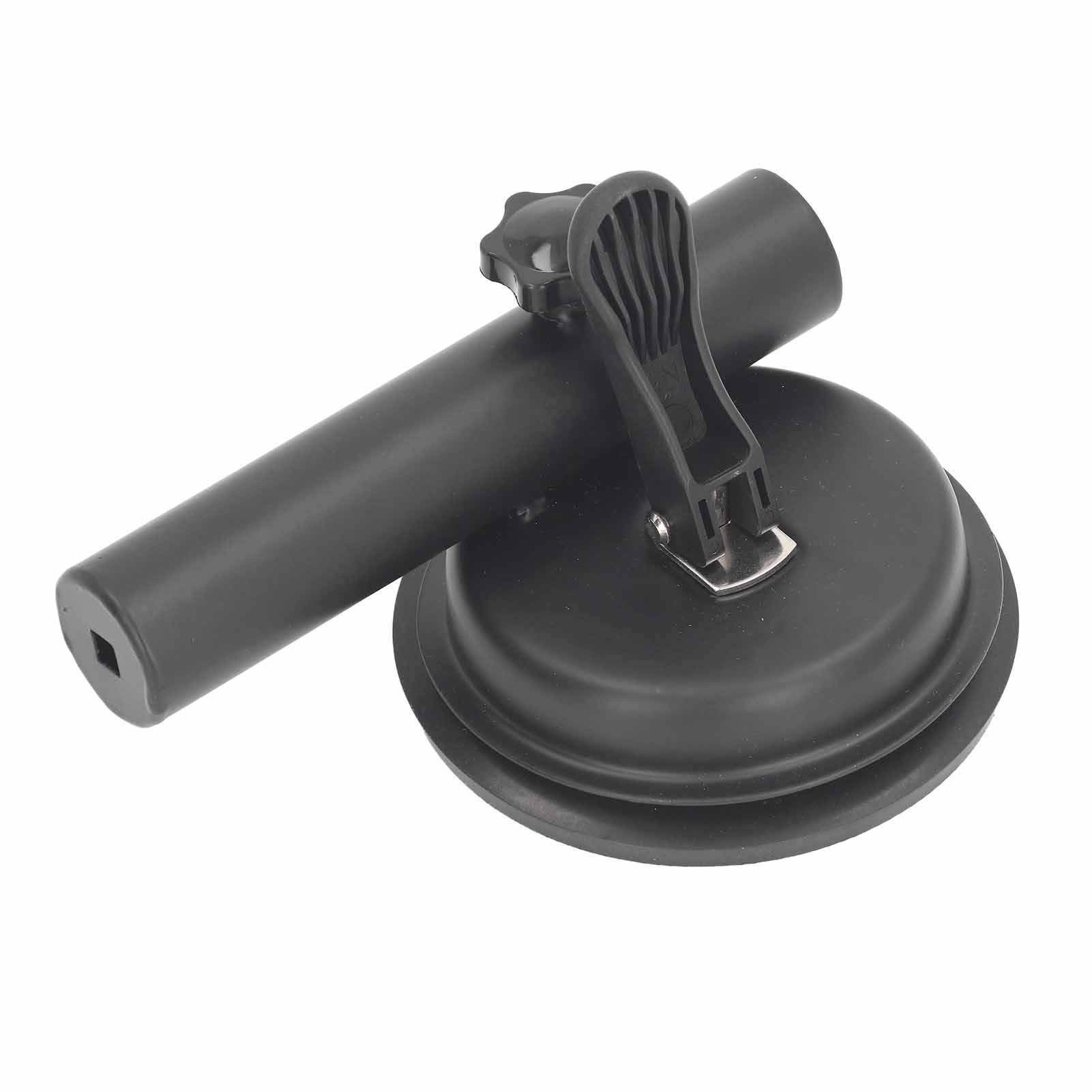 Universal Suction Cup Flag Pole Bracket Vehicle Flagpole Bracket Multi Function Flag Pole Holder Aluminum Alloy Silicone Black - Image 8