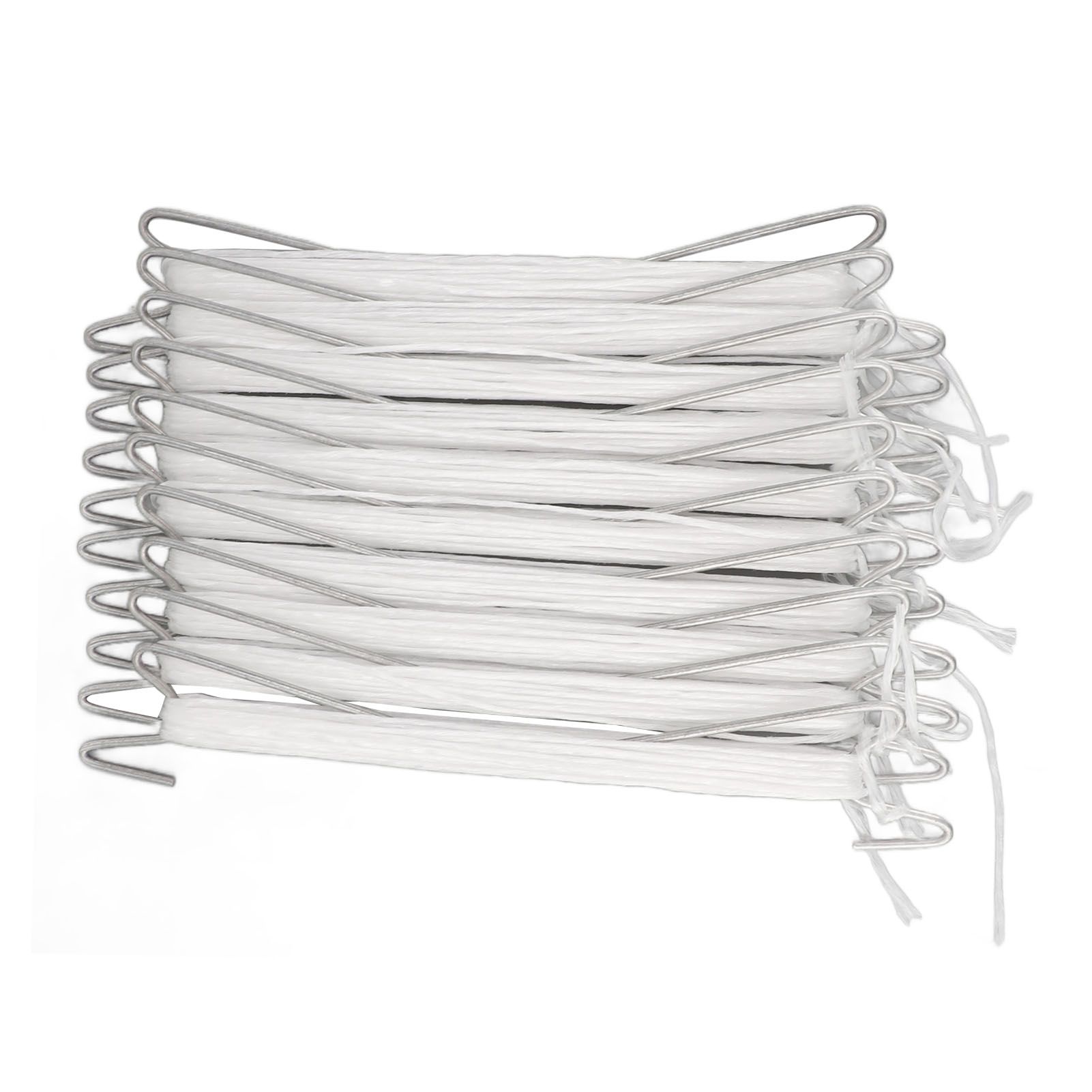 10PCS Tomato Support Hooks with Twine Plant Climbing Clips Stainless Steel Easy Use Garden Hooks for Cucumber Cherry Vegetable - Image 3