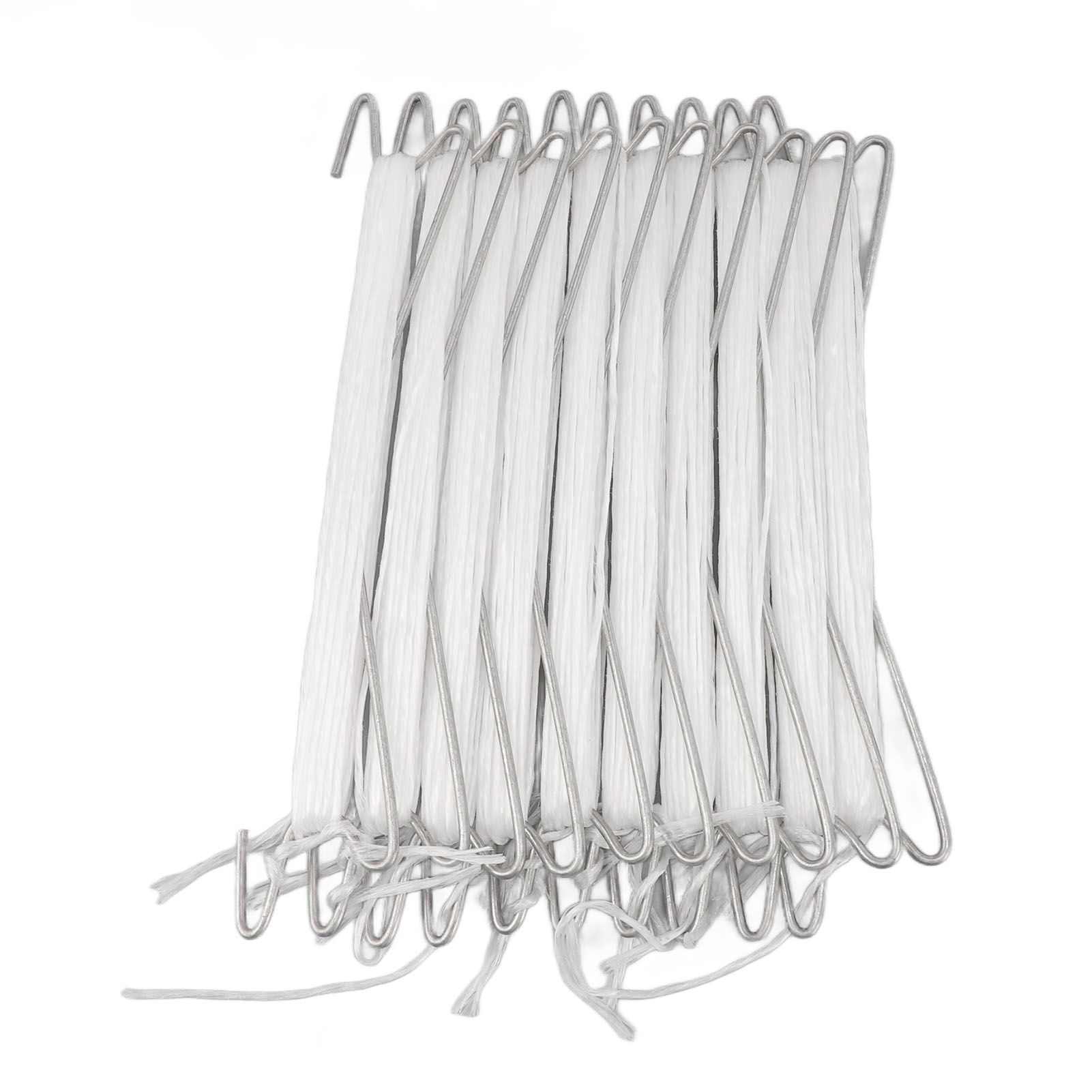 10PCS Tomato Support Hooks with Twine Plant Climbing Clips Stainless Steel Easy Use Garden Hooks for Cucumber Cherry Vegetable - Image 5