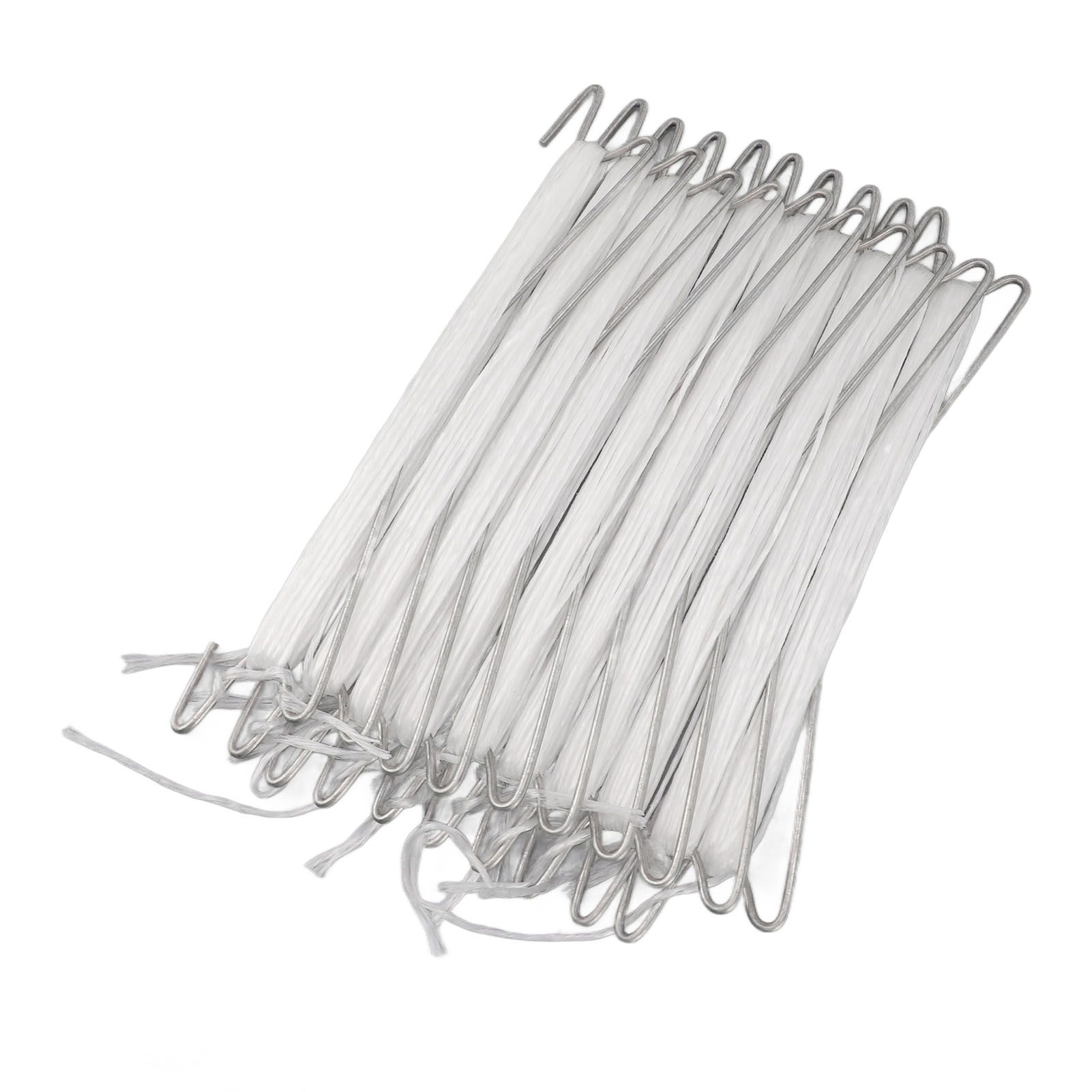 10PCS Tomato Support Hooks with Twine Plant Climbing Clips Stainless Steel Easy Use Garden Hooks for Cucumber Cherry Vegetable - Image 6