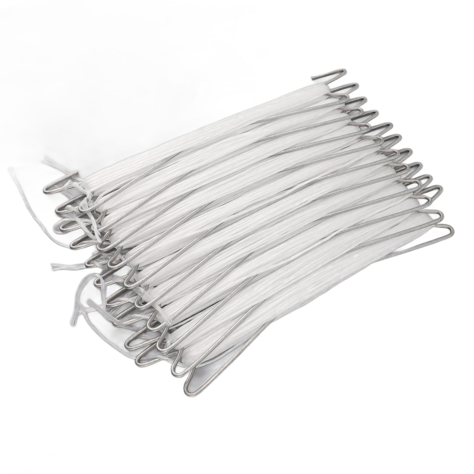 10PCS Tomato Support Hooks with Twine Plant Climbing Clips Stainless Steel Easy Use Garden Hooks for Cucumber Cherry Vegetable - Image 8