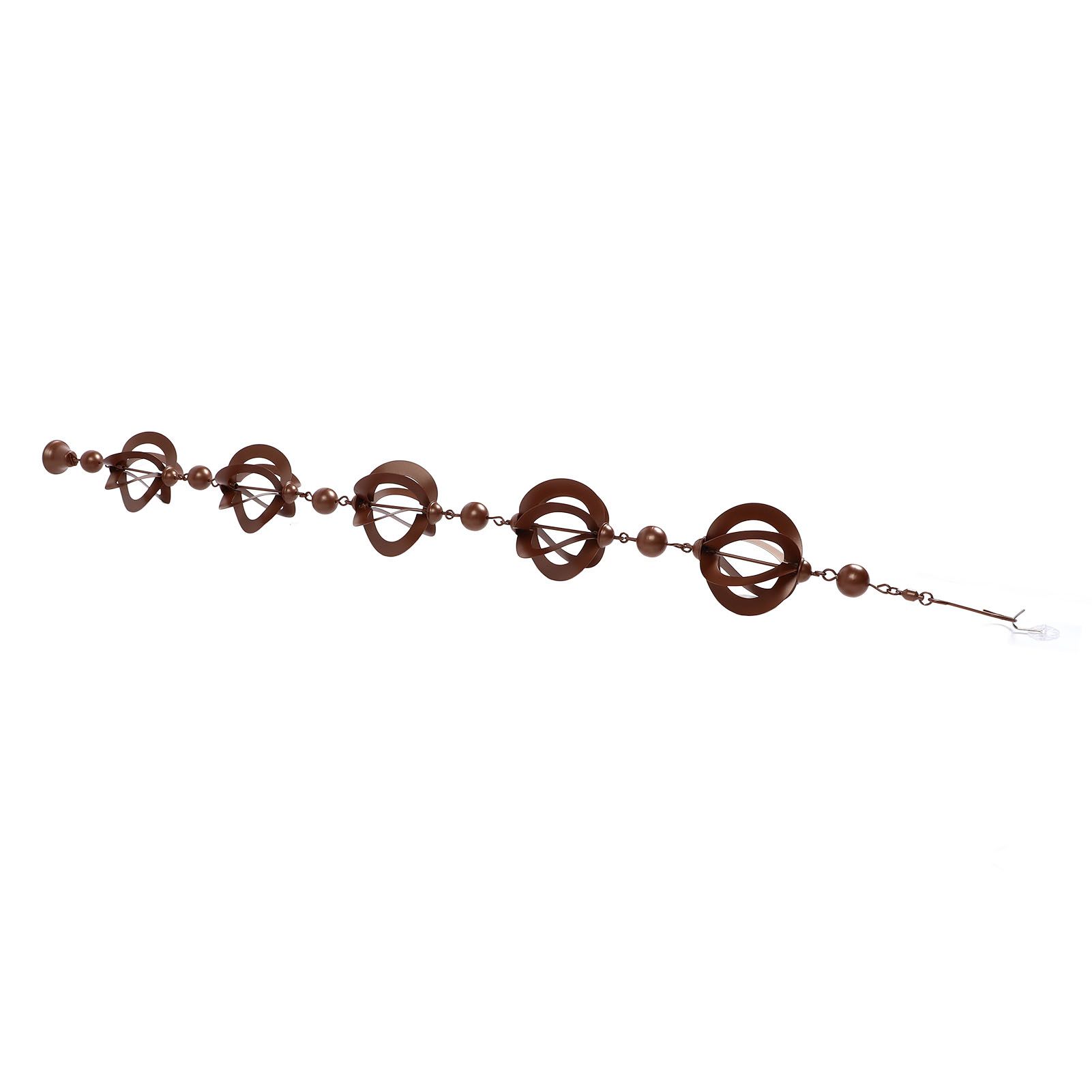 Hanging Rain Chain Metal Decorative Rotating Hollow Rain Chain for Garden Courtyard - Image 6