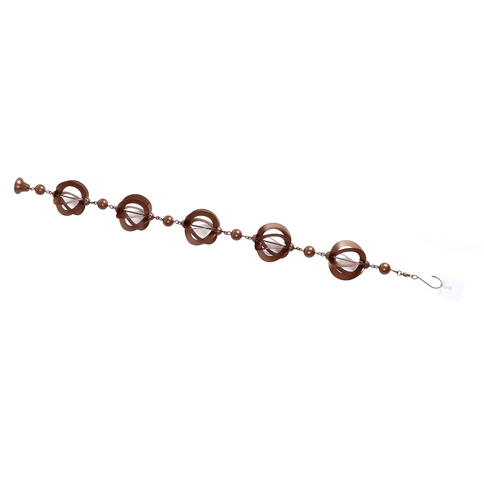 Hanging Rain Chain Metal Decorative Rotating Hollow Rain Chain for Garden Courtyard - Image 7