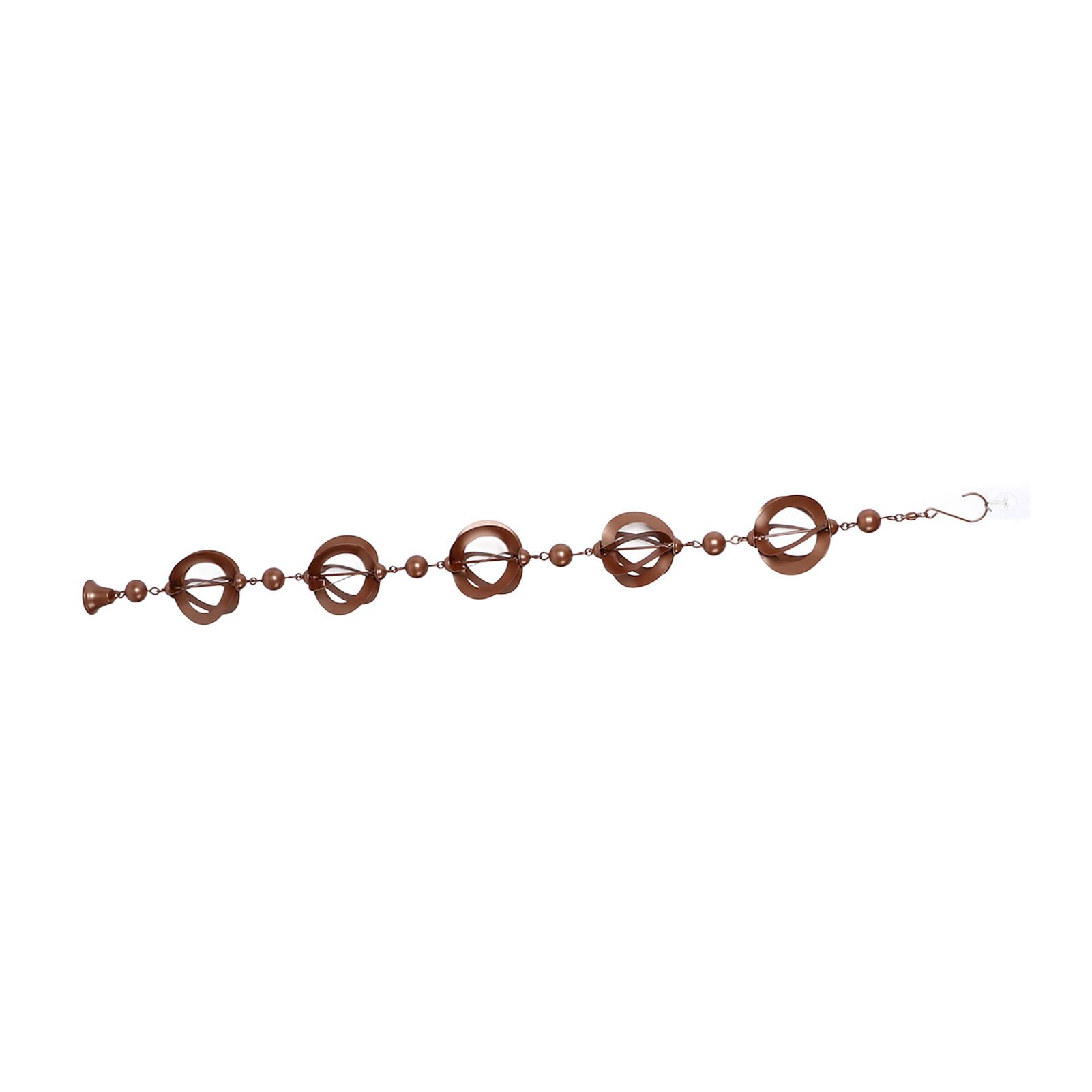 Hanging Rain Chain Metal Decorative Rotating Hollow Rain Chain for Garden Courtyard - Image 8