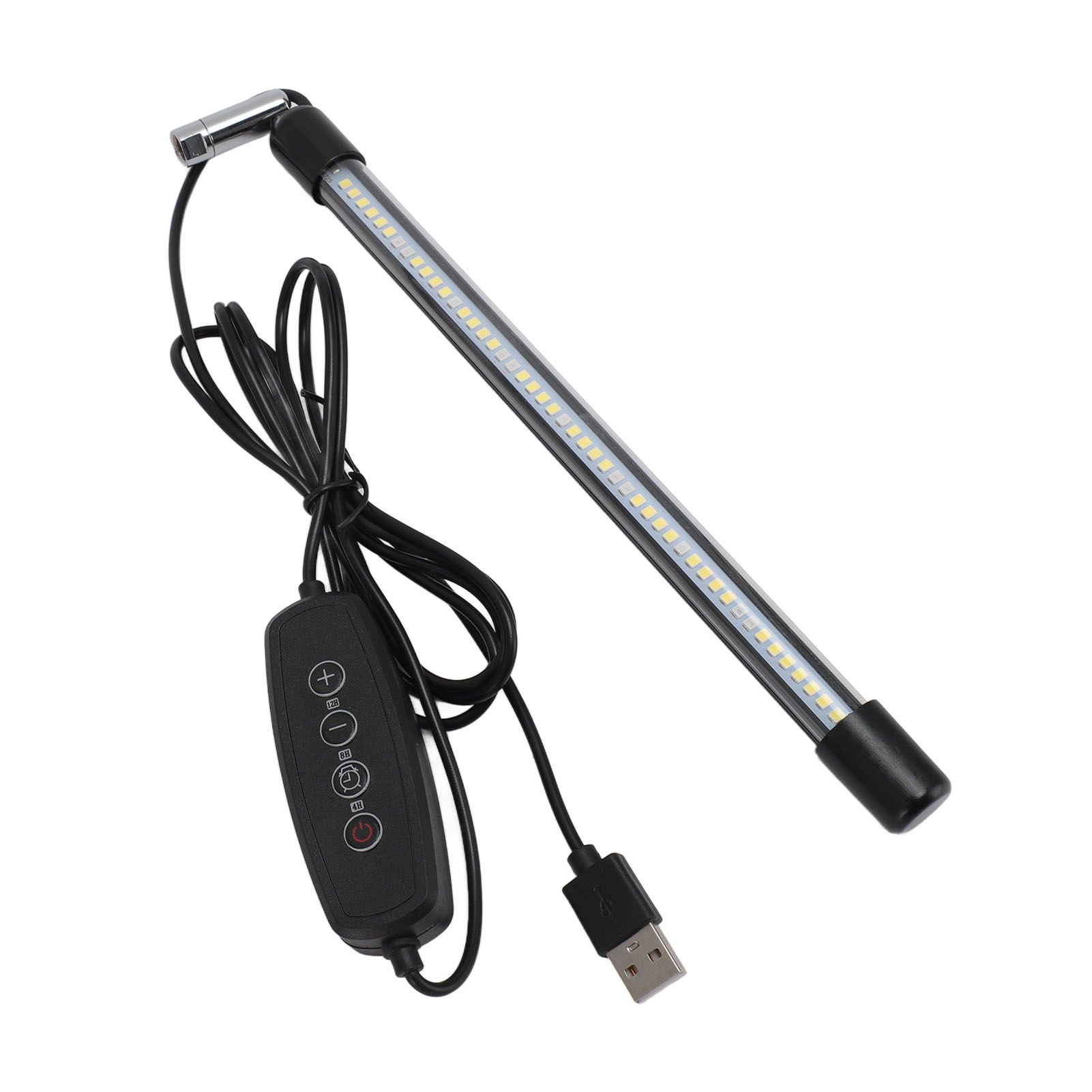 48 LEDs Plant Lamp with 4H 8H 12H Timing 6 Modes Full Spectrum 5W USB 5V Telescopic Small Grow Light for Indoor Plants - Image 6