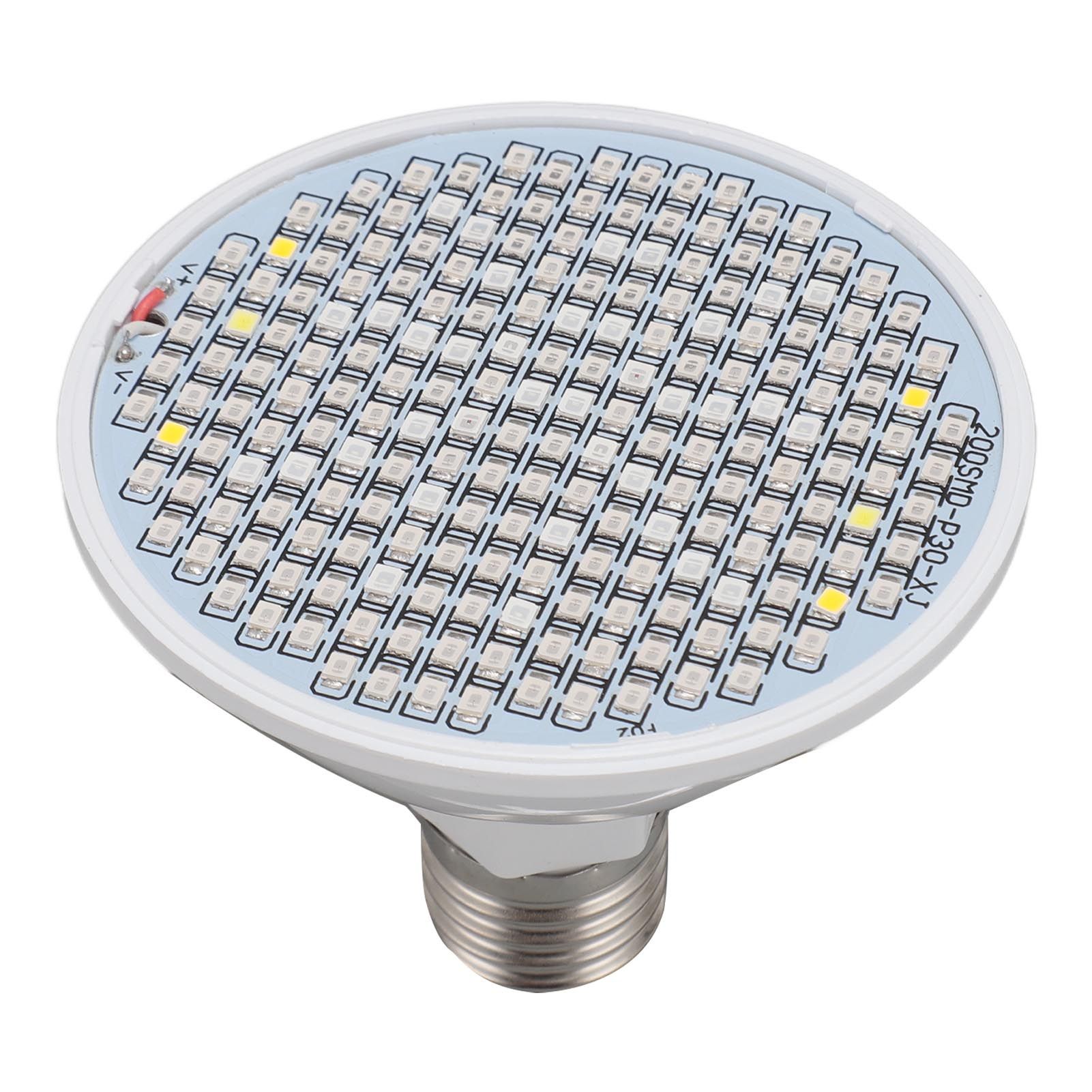 8W Indoor Plant Lamp Bulb 200 LED Heat Dissipation Full Spectrum Plant Grow Light Bulb for Home Greenhouse 110 to 220V - Image 6