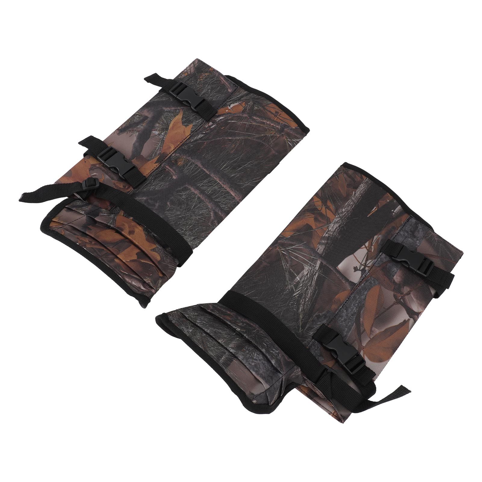 1 Pair Snake Gaiters Polyester Fiber Breathable Lightweight Snake Proof Leg Cover for Hiking Camping Mountaineering Leaf - Image 8
