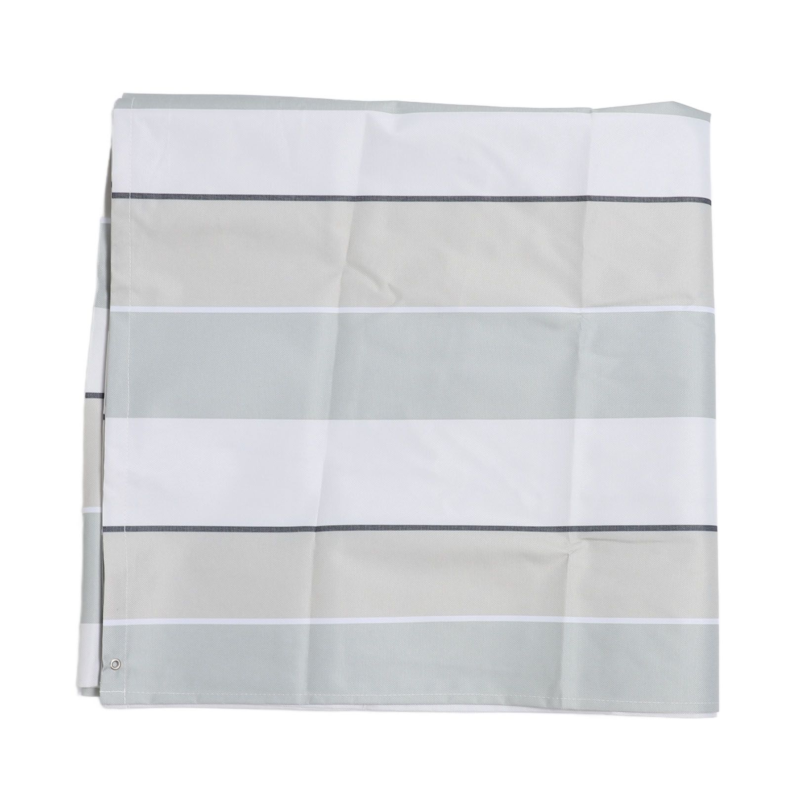 Outdoor Swingset Shade 600D Oxford Cloth Sunproof Waterproof Playground Replacement Canopy Swing Set Tarp Cover for Backyard Striped - Image 2
