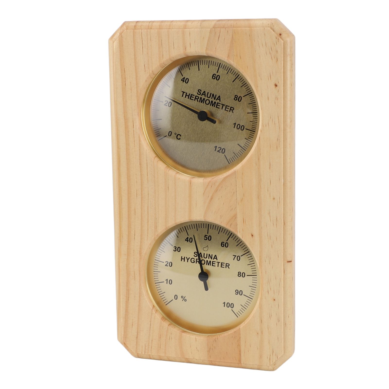 Sauna Thermometer and Hygrometer 2 in 1 Indoor Humidity Temperature Measurement Sauna Room Wooden Sauna Hygrothermograph - Image 3
