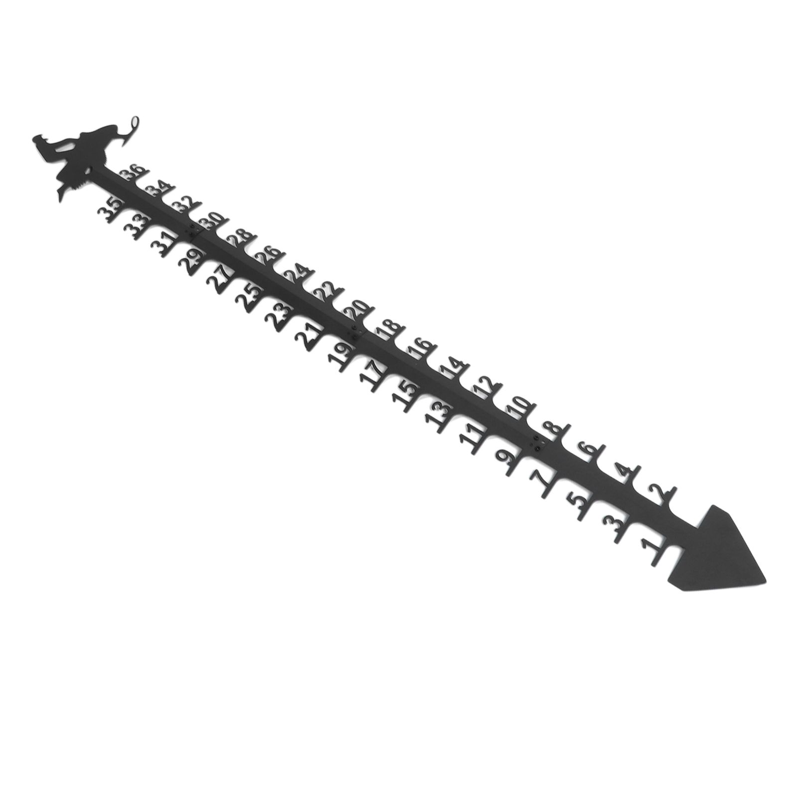 36 Inch Snow Gauge Outdoor Large Iron Snowfall Measuring Gauge Stick Outdoor Snow Depth Measure Rod for Garden Yard Christmas Decorations - Image 8
