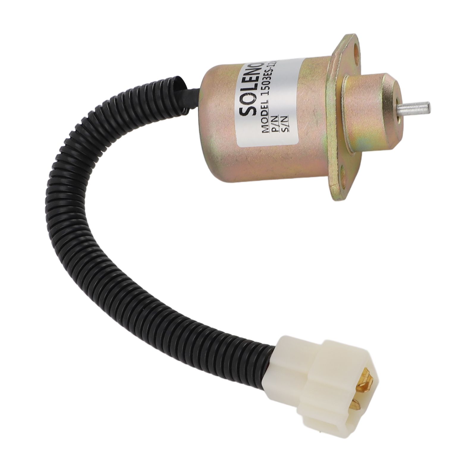 12V Fuel Shut Off Solenoid Valve 1503es 12a5uc5s Accurate Anti Interference Generator Fuel Shutdown Stop Solenoid for Replacement - Image 4