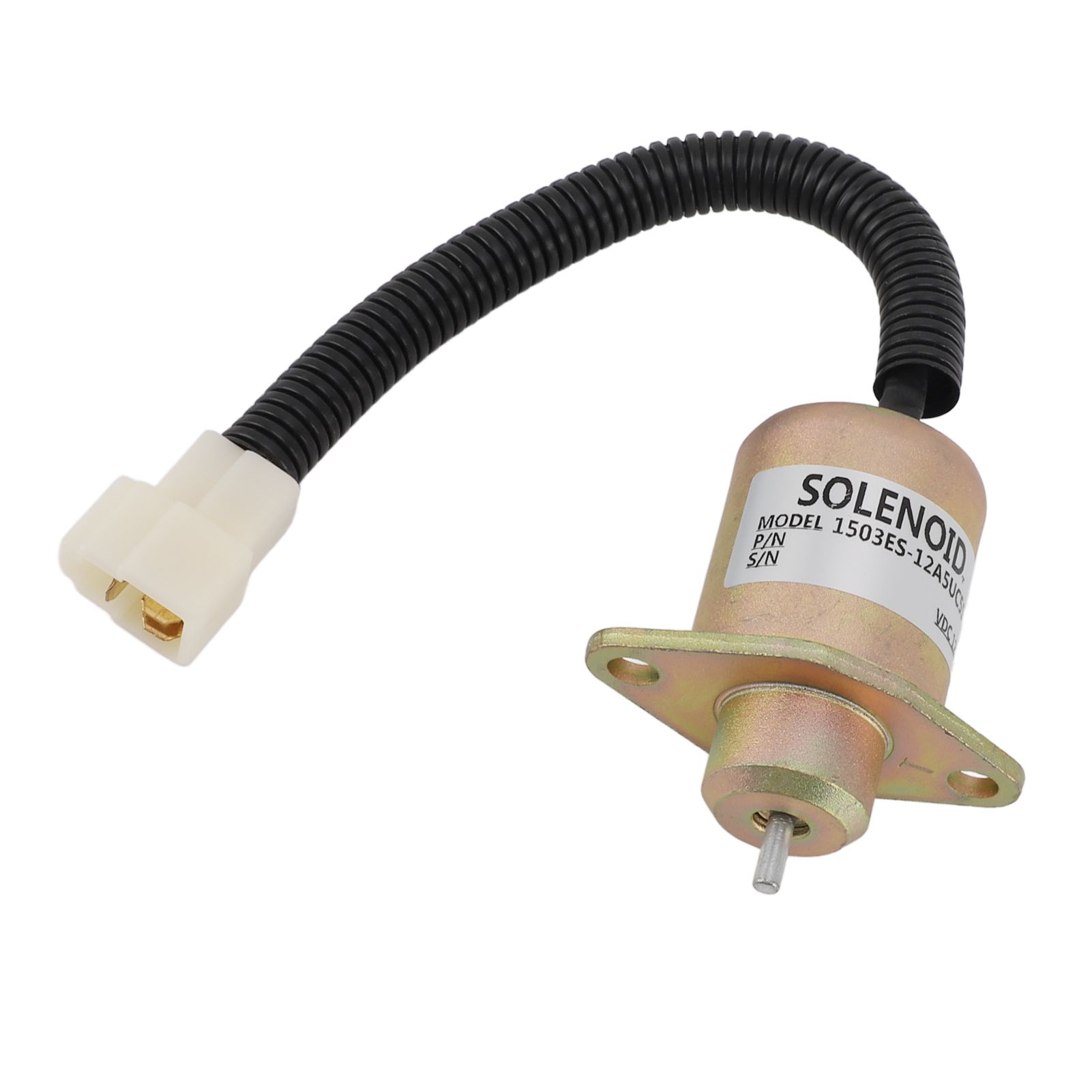 12V Fuel Shut Off Solenoid Valve 1503es 12a5uc5s Accurate Anti Interference Generator Fuel Shutdown Stop Solenoid for Replacement - Image 6