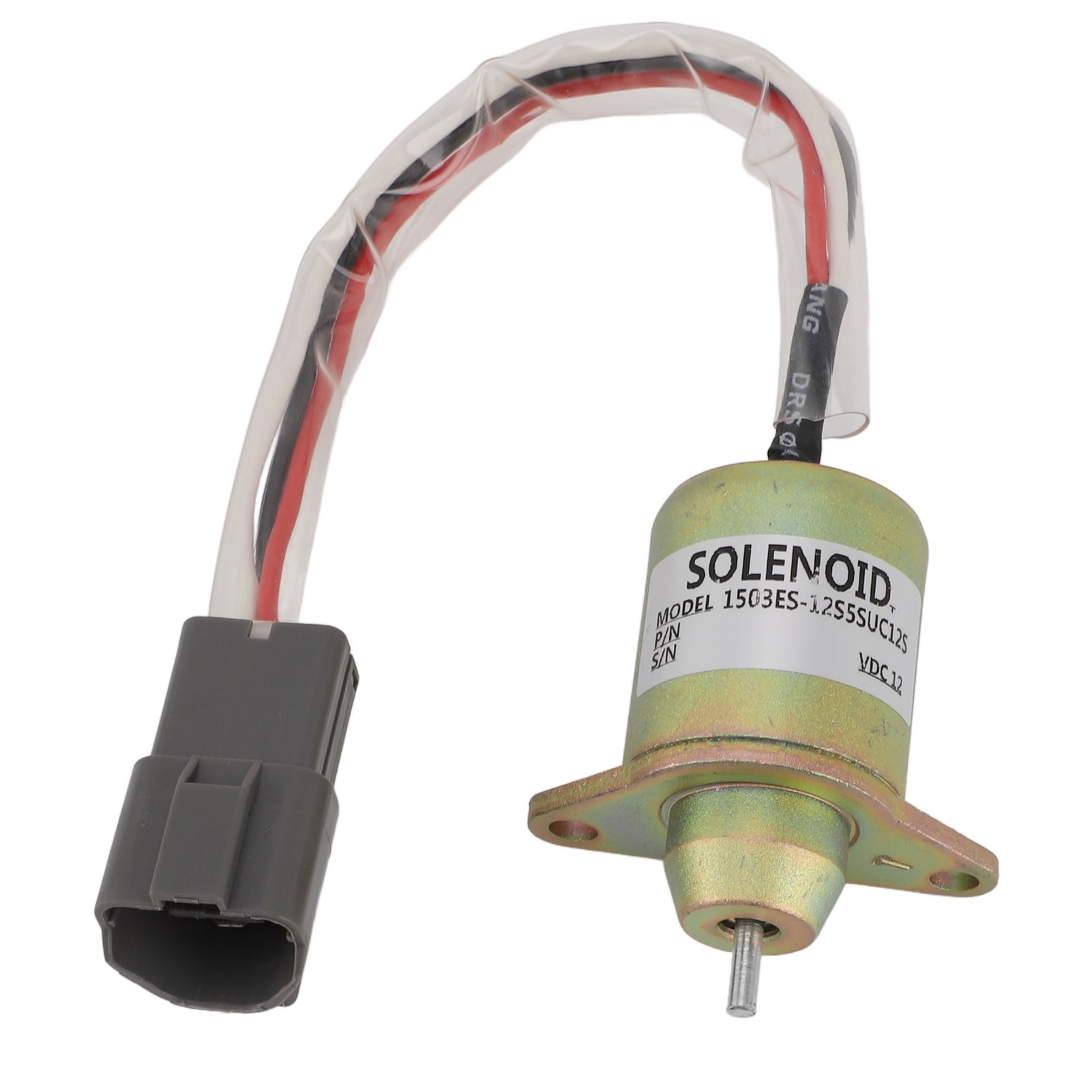 1503ES 12S5SUC12S 12V Fuel Shutdown Shut Off Solenoid for Generator Engine Accurate Operation - Image 2