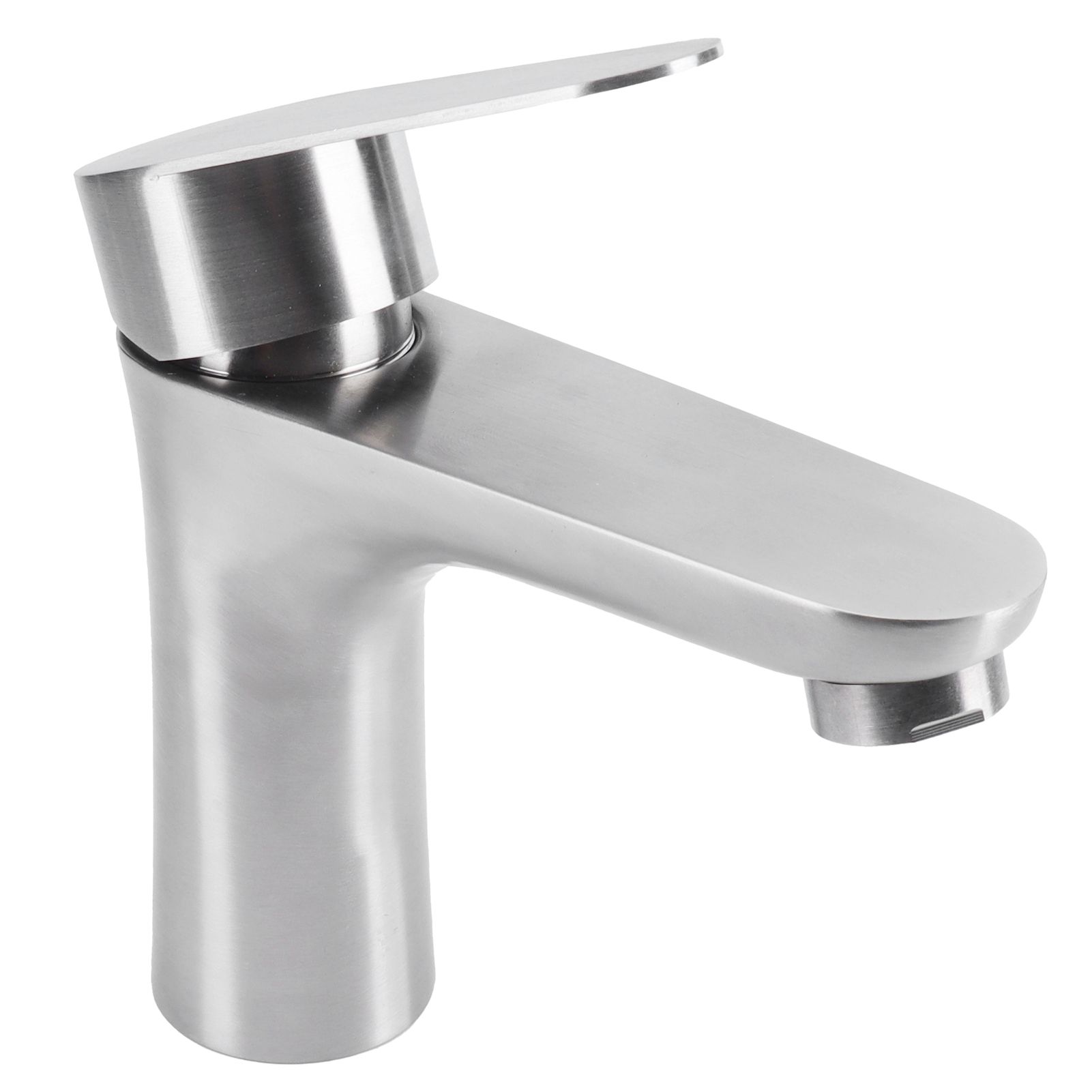 Stainless Steel Hot Cold Faucet Mixer Water Tap Sink Faucet with Single Handle for Bathroom Use - Image 6