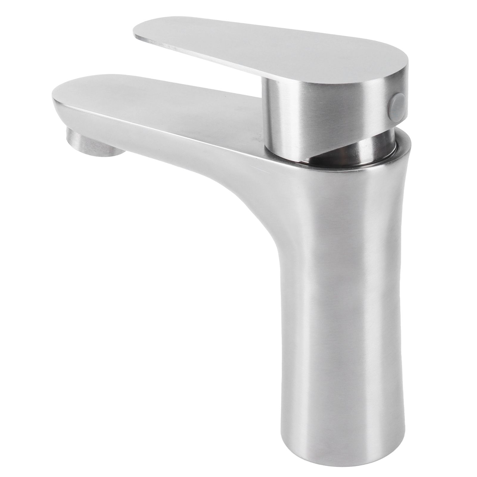 Stainless Steel Hot Cold Faucet Mixer Water Tap Sink Faucet with Single Handle for Bathroom Use - Image 7