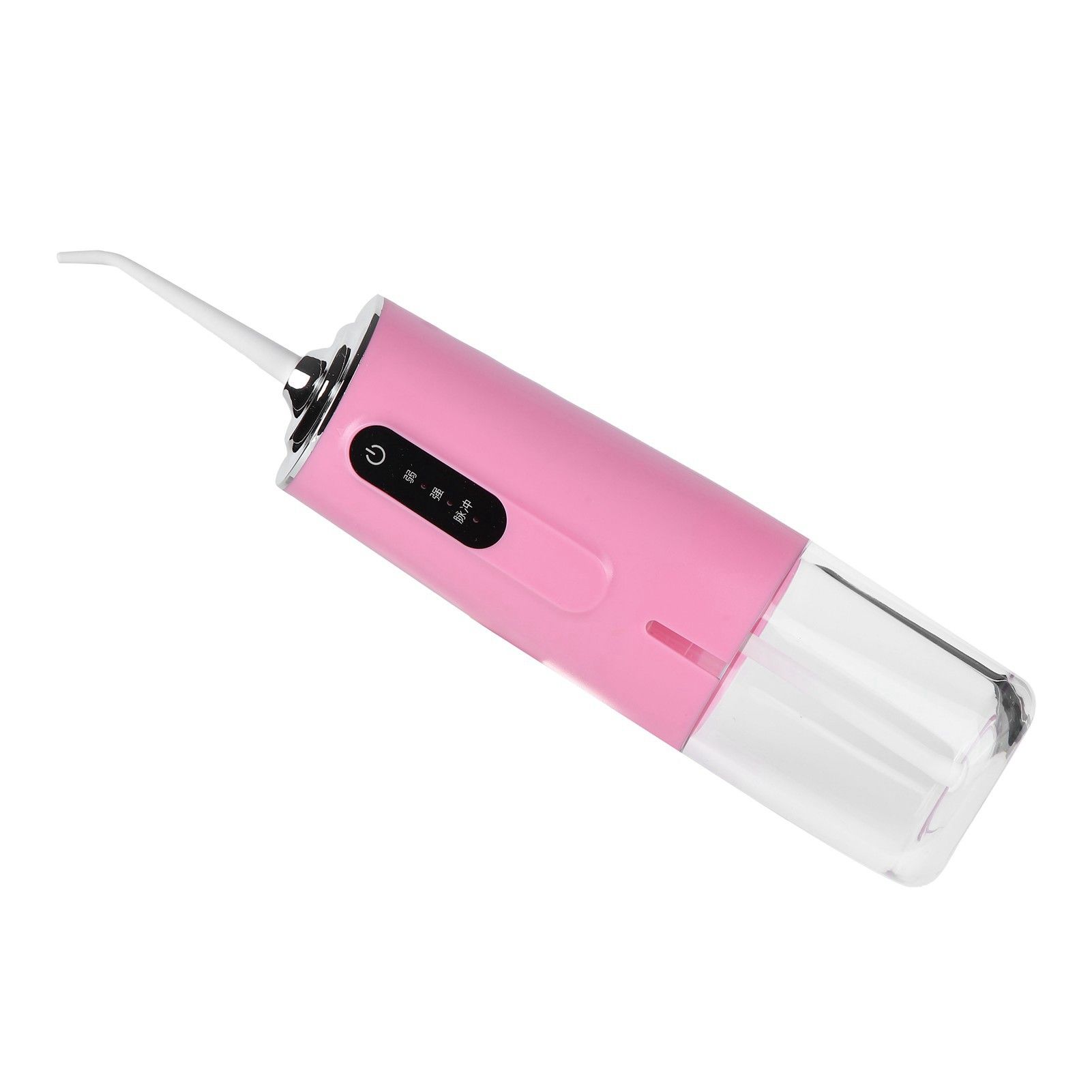 3 Mode Oral Irrigator Portable Teeth Flusher USB Charging Water Flosser 240ML 4 Jets Waterproof Dental CleanerPink - Image 2