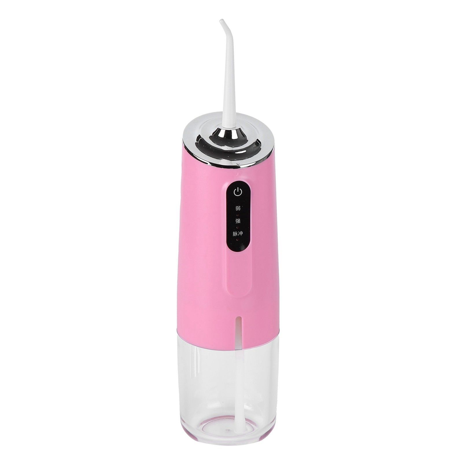 3 Mode Oral Irrigator Portable Teeth Flusher USB Charging Water Flosser 240ML 4 Jets Waterproof Dental CleanerPink - Image 3