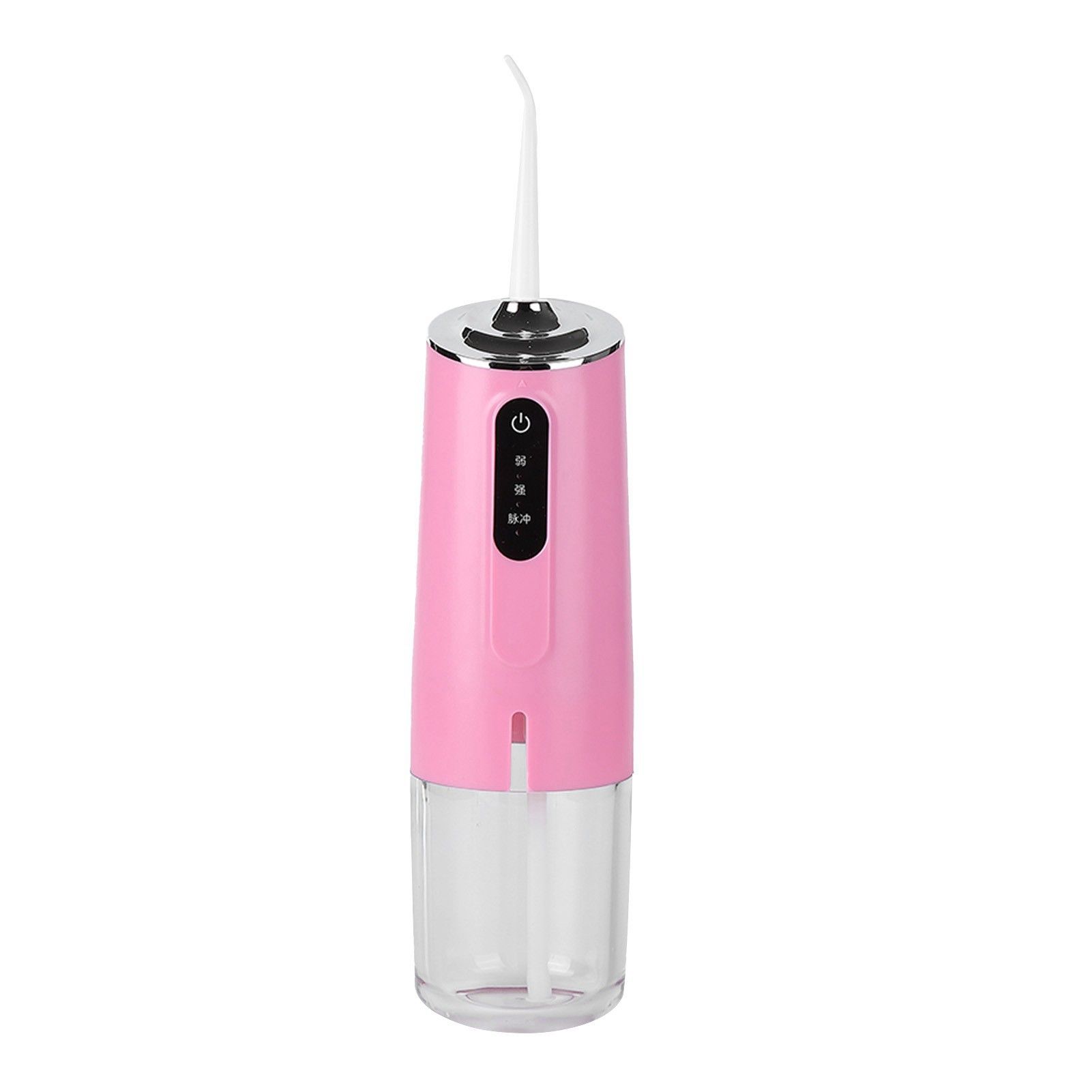 3 Mode Oral Irrigator Portable Teeth Flusher USB Charging Water Flosser 240ML 4 Jets Waterproof Dental CleanerPink - Image 6