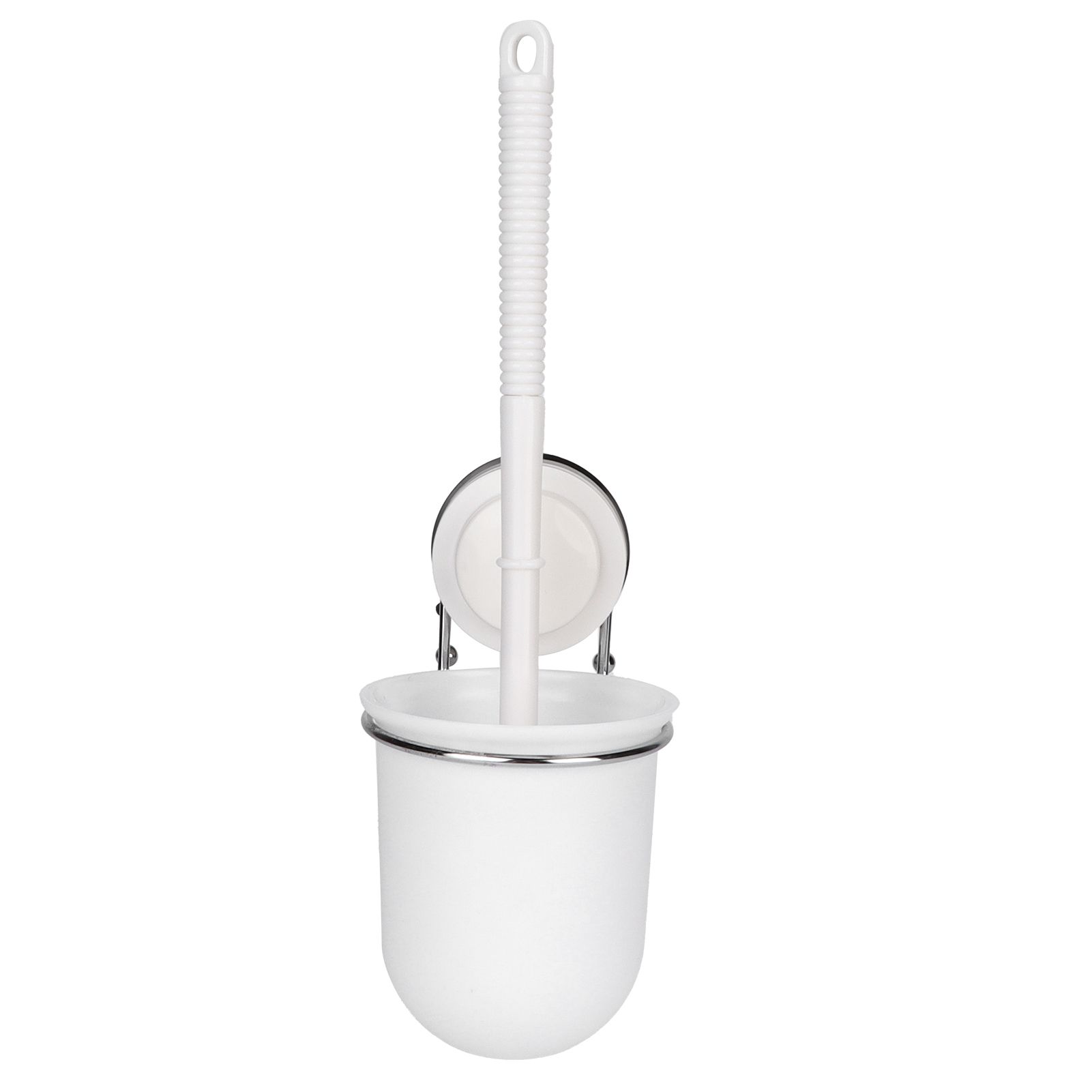 Toilet Brush and Holder WallMounted Toilet Bowl Brush Set Bathroom Cleaning Kit for Bathroom - Image 3