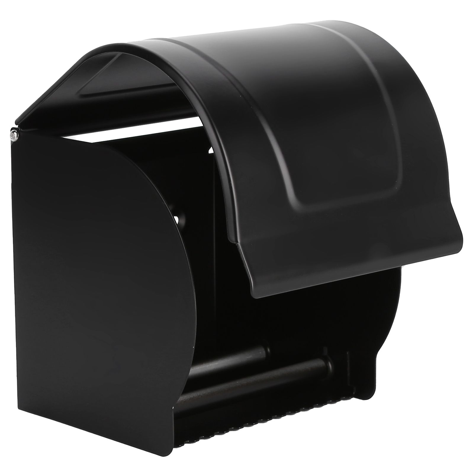 Tissue Holder Wall Mounted Space Aluminum Waterproof Tissue Box Paper Towel Shelf Holder - Image 6