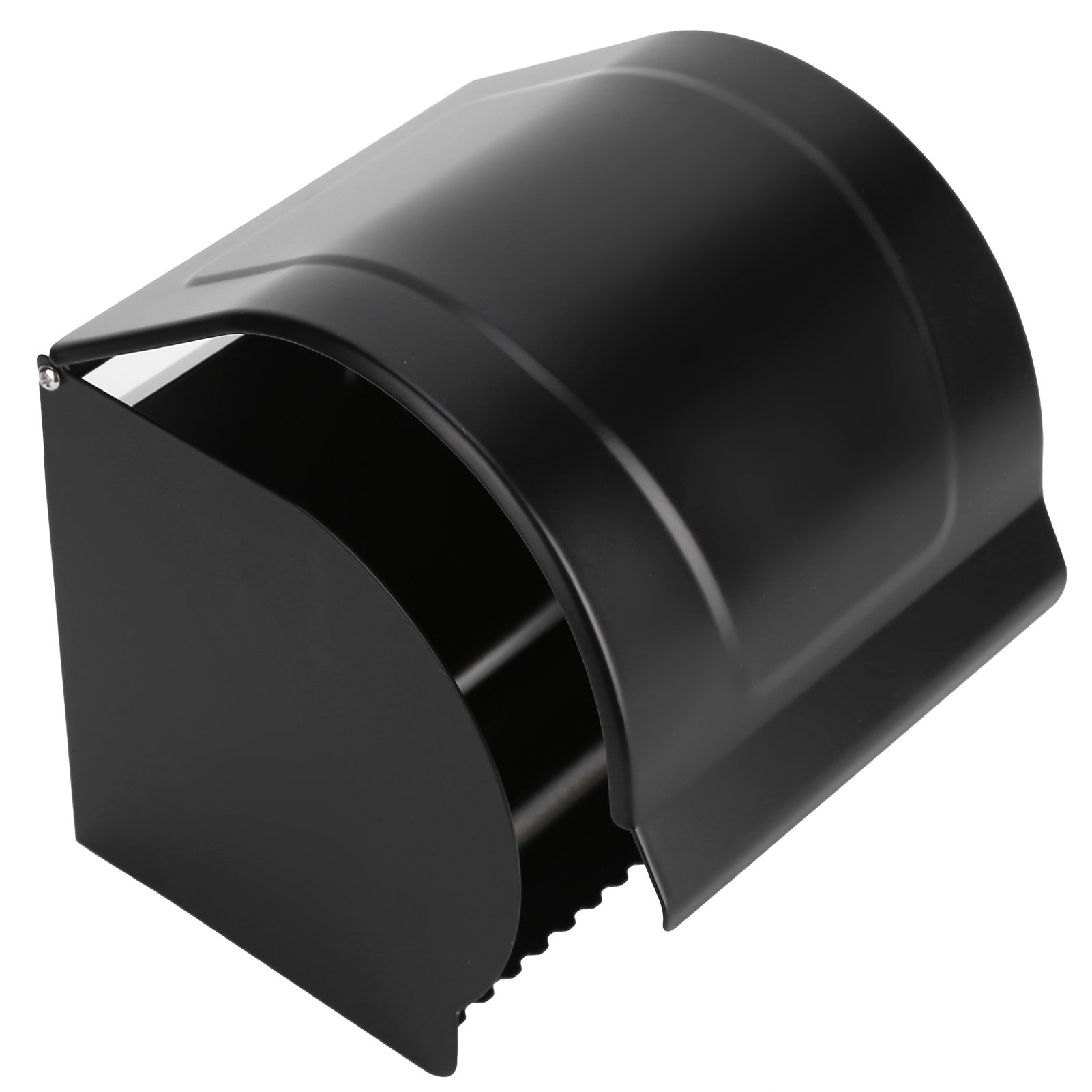 Tissue Holder Wall Mounted Space Aluminum Waterproof Tissue Box Paper Towel Shelf Holder - Image 7