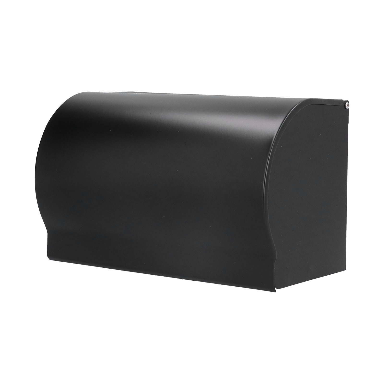 Wall Mounted Tissue Box Rectangular Aluminum Tissue Mobile Phone Holder for Bathroom - Image 2
