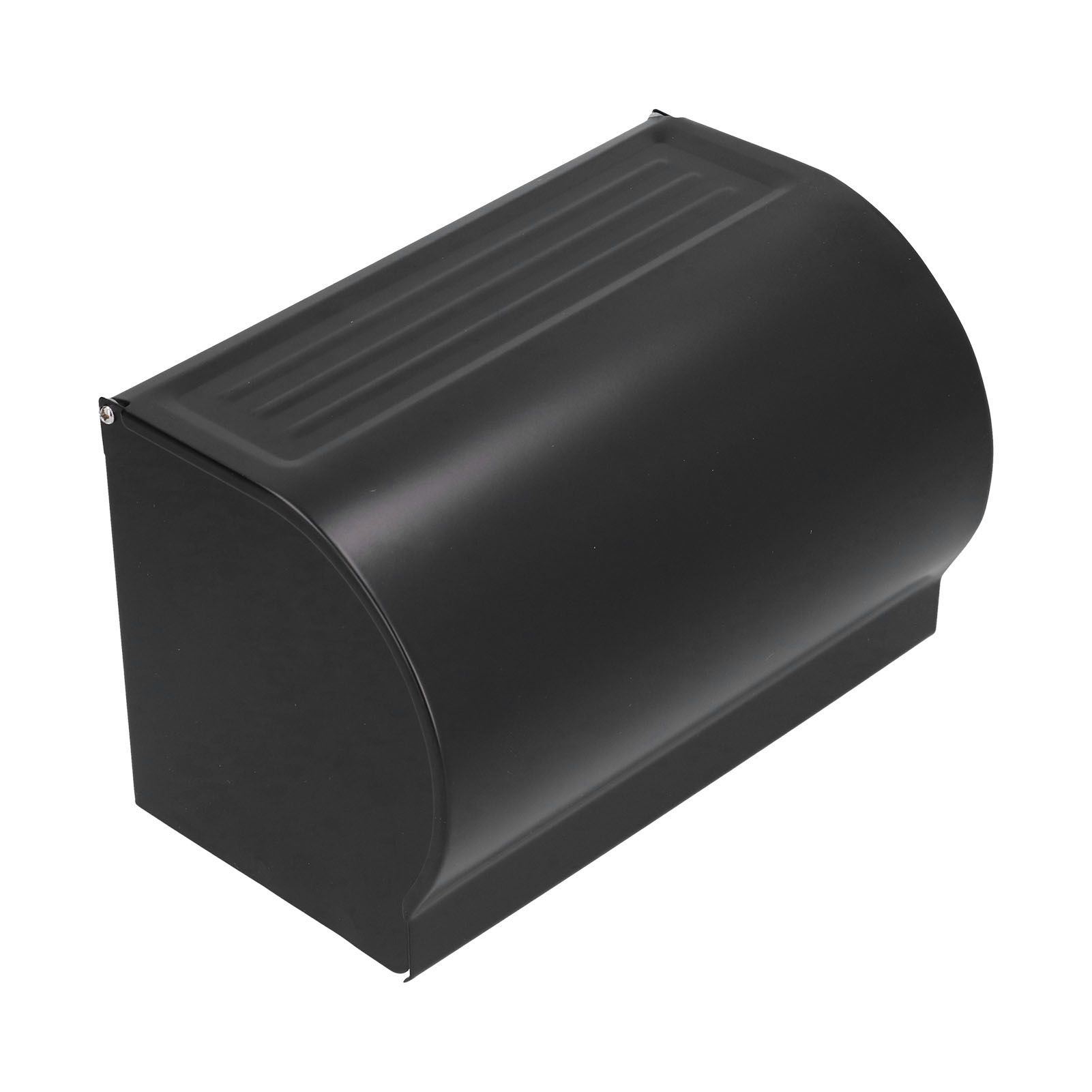 Wall Mounted Tissue Box Rectangular Aluminum Tissue Mobile Phone Holder for Bathroom - Image 4