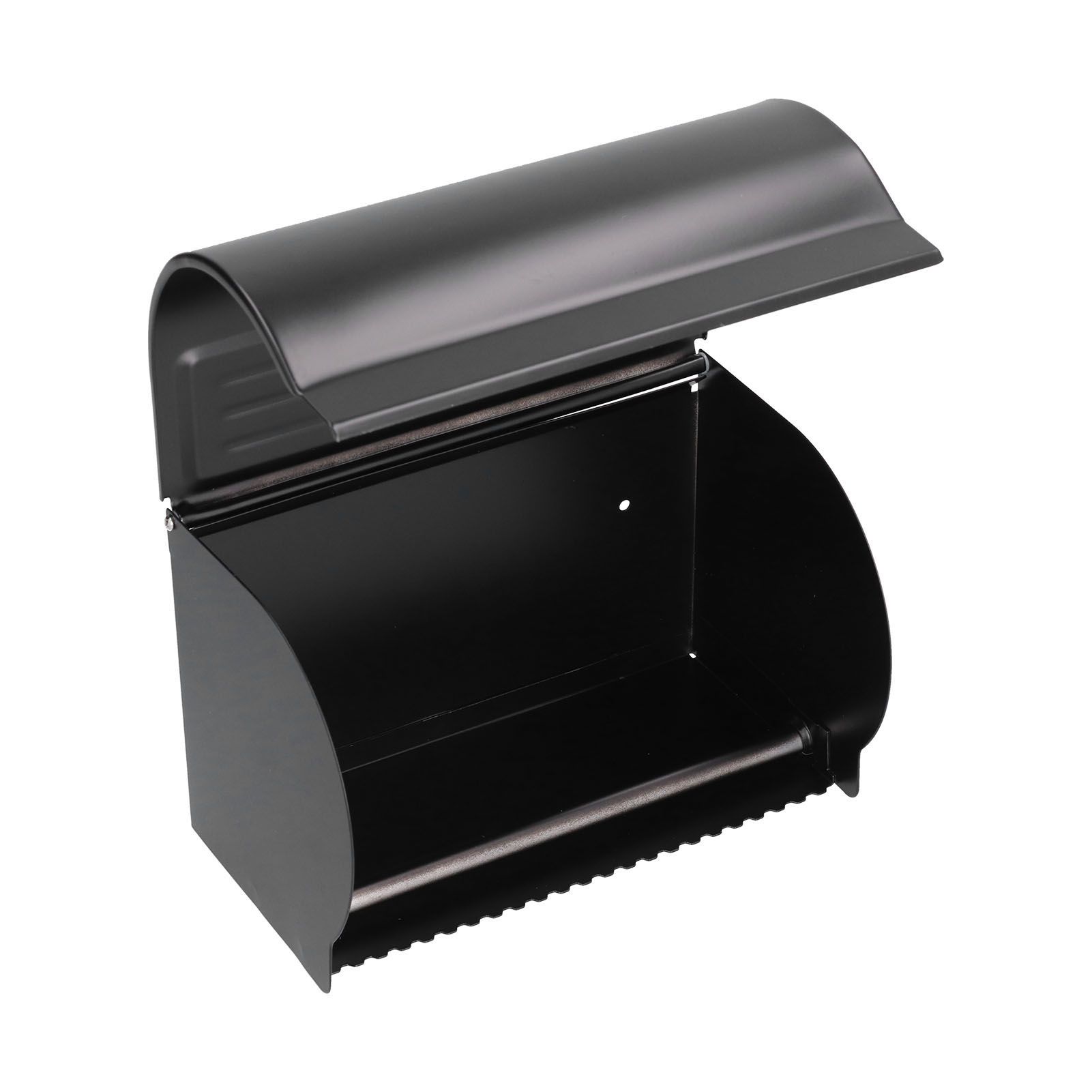 Wall Mounted Tissue Box Rectangular Aluminum Tissue Mobile Phone Holder for Bathroom - Image 8