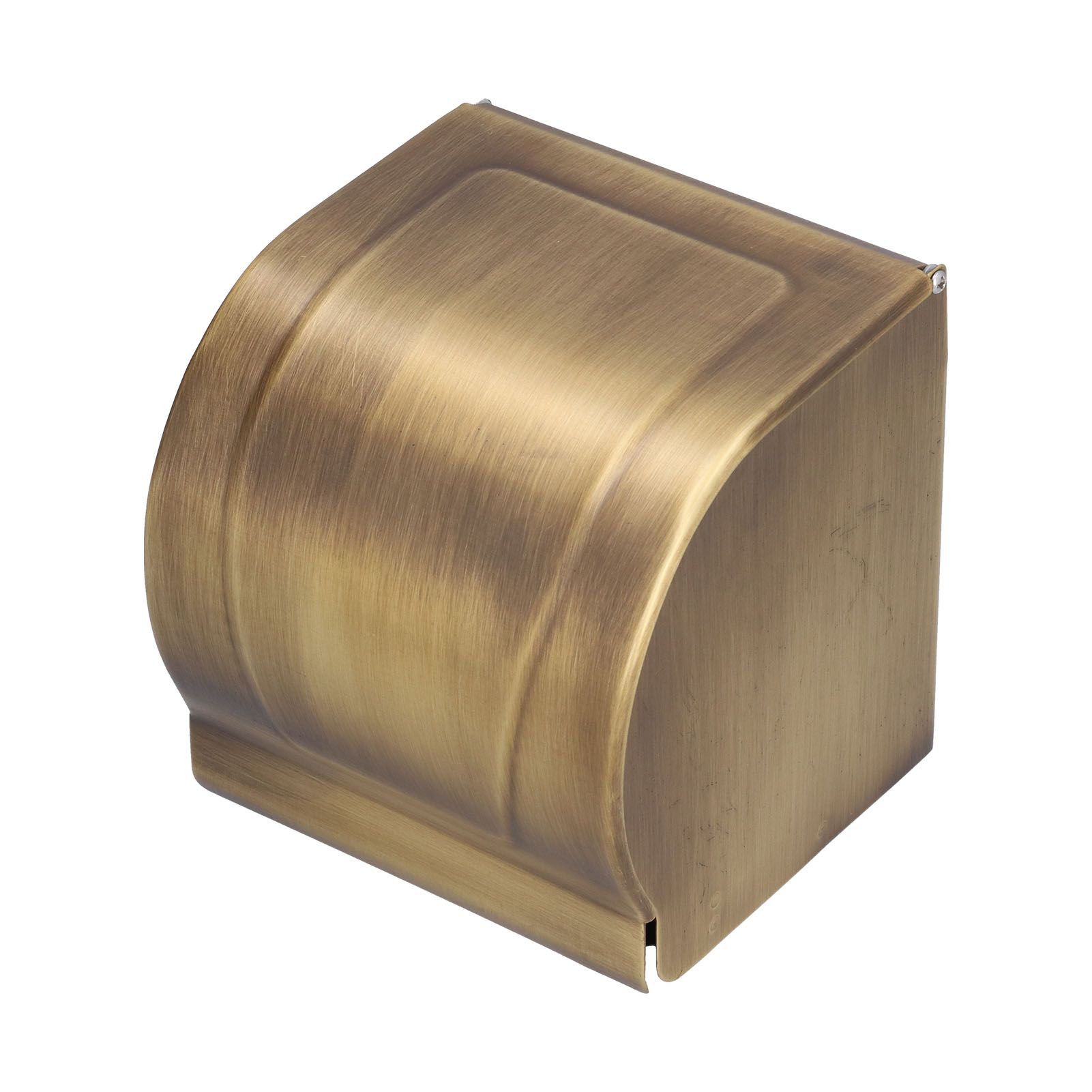 Paper Towel Dispenser Copper Antique Wall Mount Waterproof Paper Tissue Box Rack for Home Bathroom Toilet - Image 2