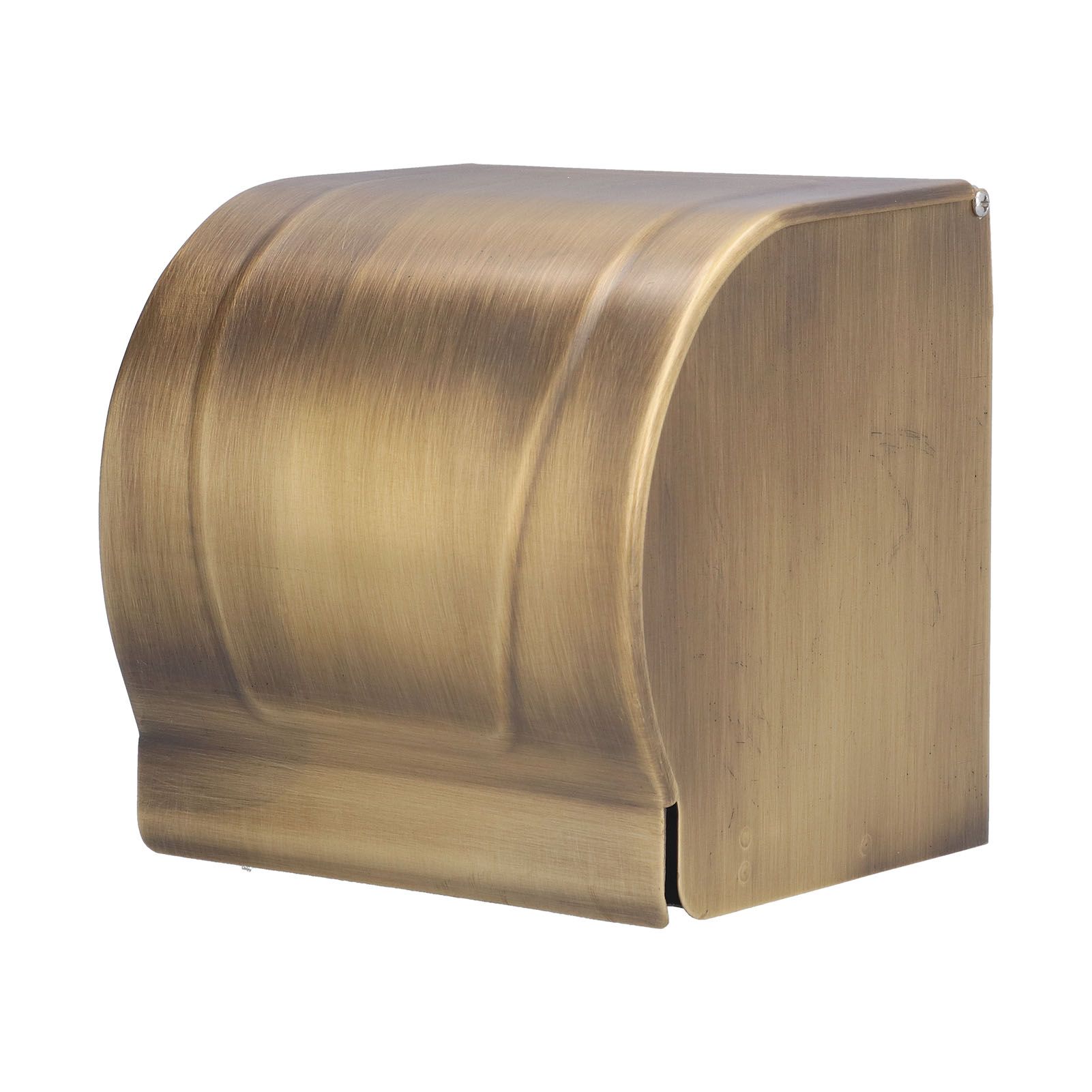Paper Towel Dispenser Copper Antique Wall Mount Waterproof Paper Tissue Box Rack for Home Bathroom Toilet - Image 4