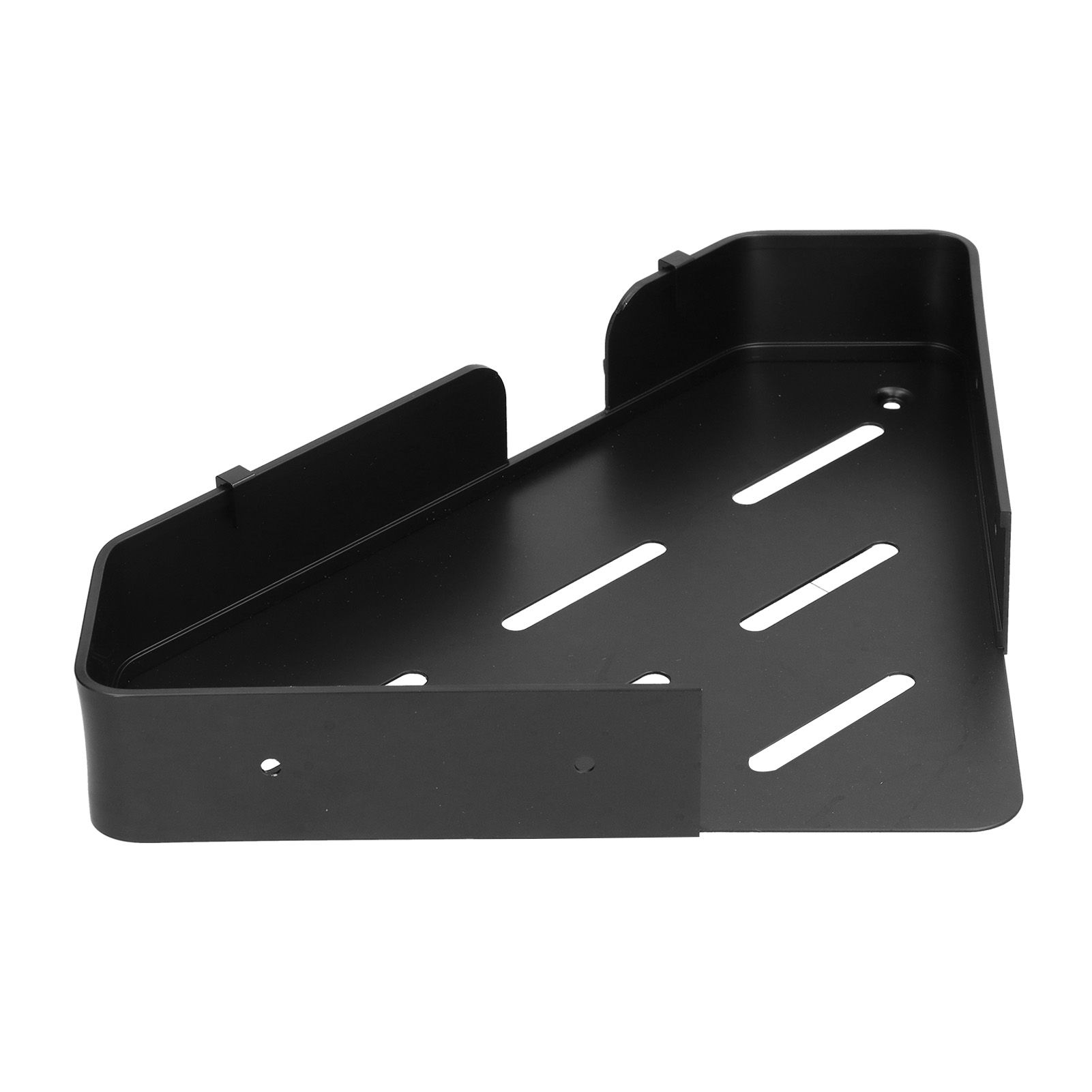 Shower Corner Shelf Aluminum Triangle Single Layer Storage Rack for Bathroom Hotel Toilet - Image 7