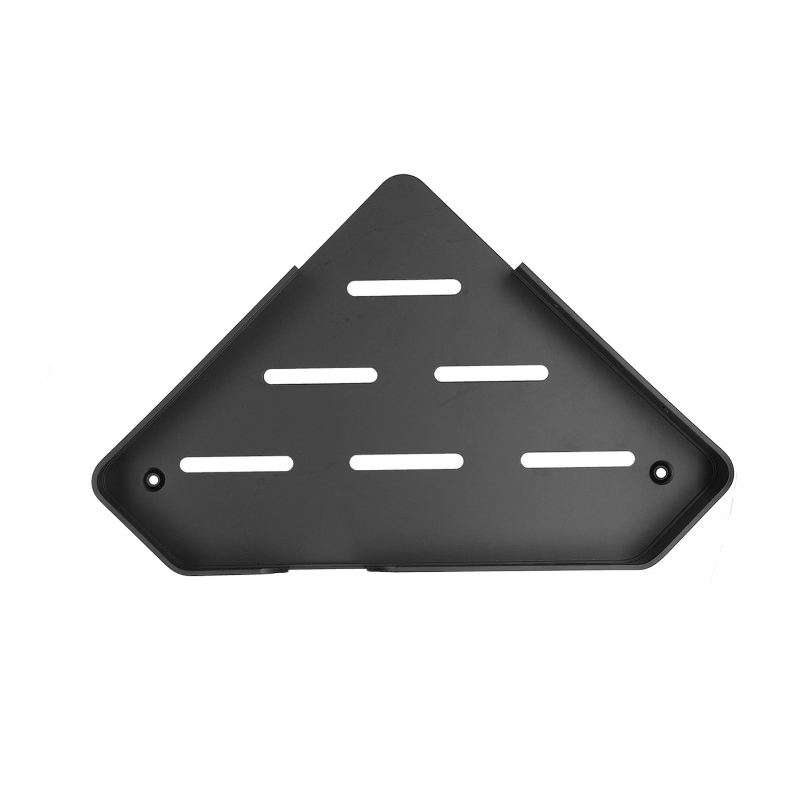 Shower Corner Shelf Aluminum Triangle Single Layer Storage Rack for Bathroom Hotel Toilet - Image 8