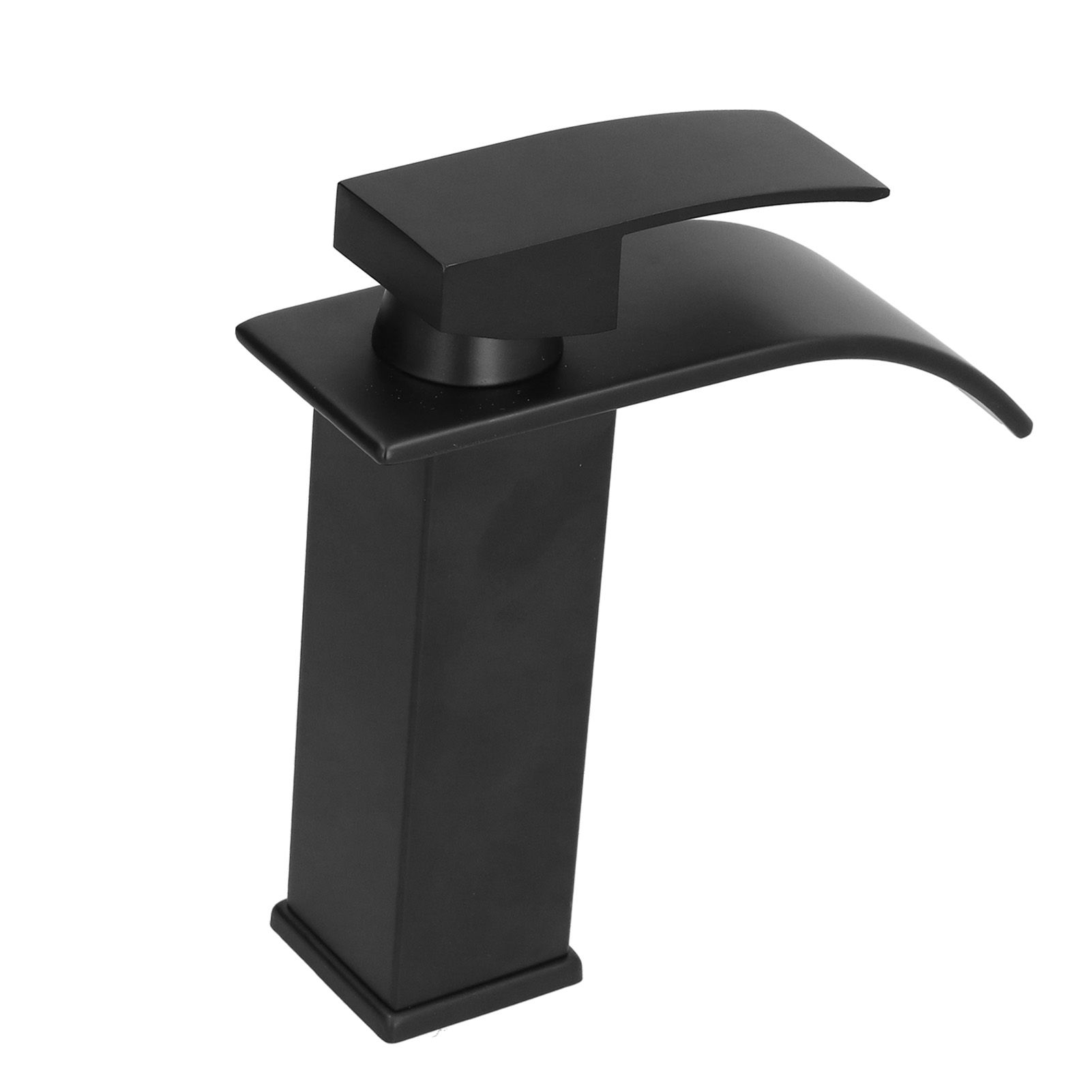 G1/2 Mixer Water Tap Basin Sink Faucet with Long Handle for Bathroom Hotel Homestay Black - Image 7