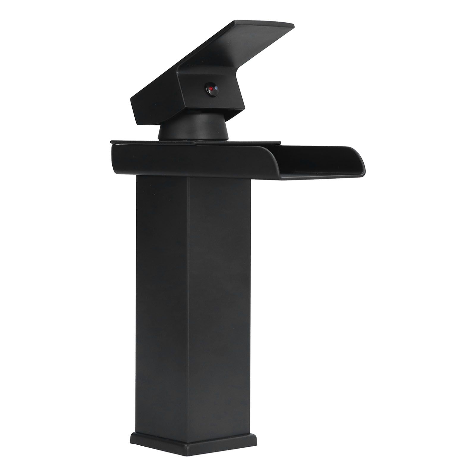 G1/2 Cold Hot Mixer Water Tap Black Faucet with Long Handle for Bathroom Hotel Homestay - Image 2