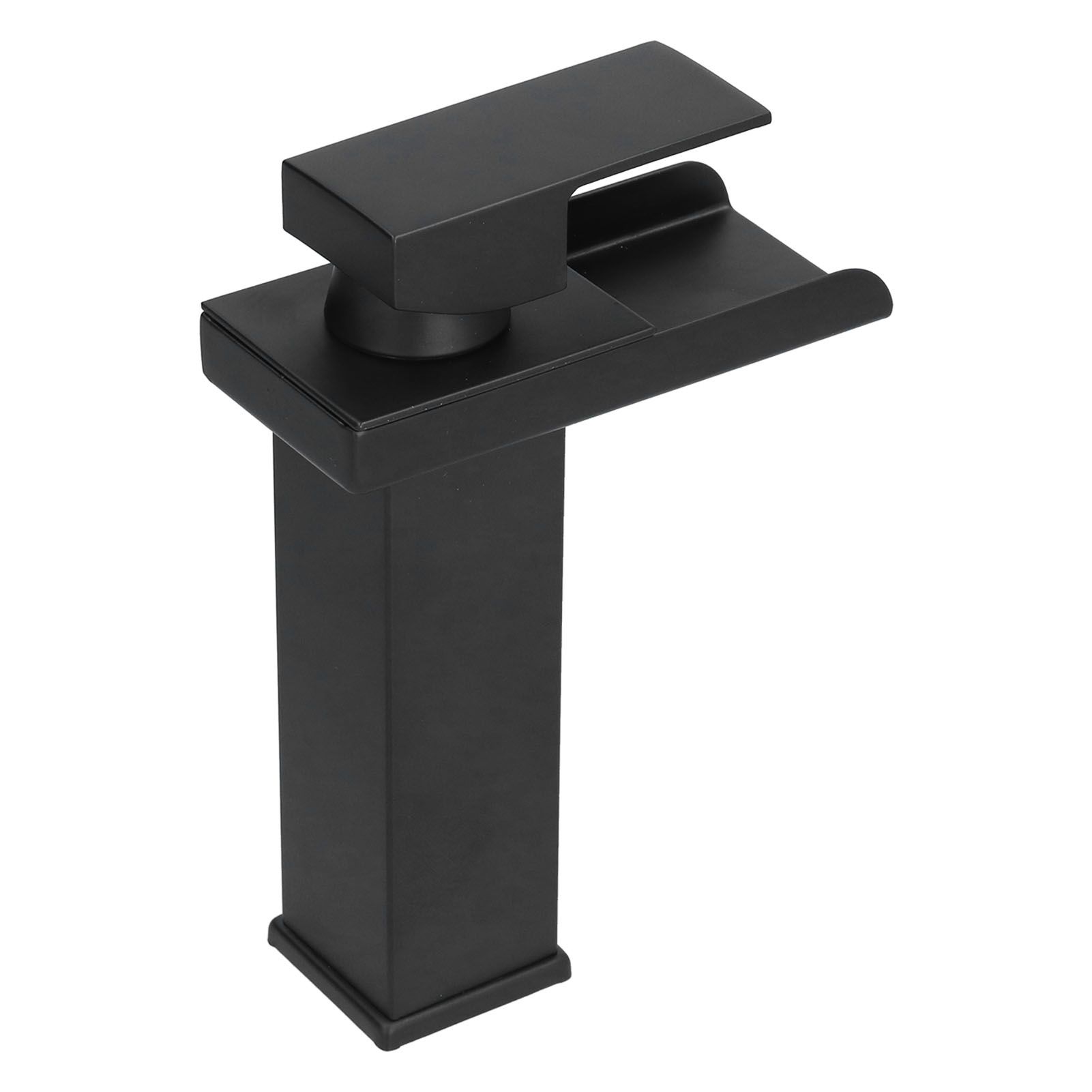 G1/2 Cold Hot Mixer Water Tap Black Faucet with Long Handle for Bathroom Hotel Homestay - Image 5