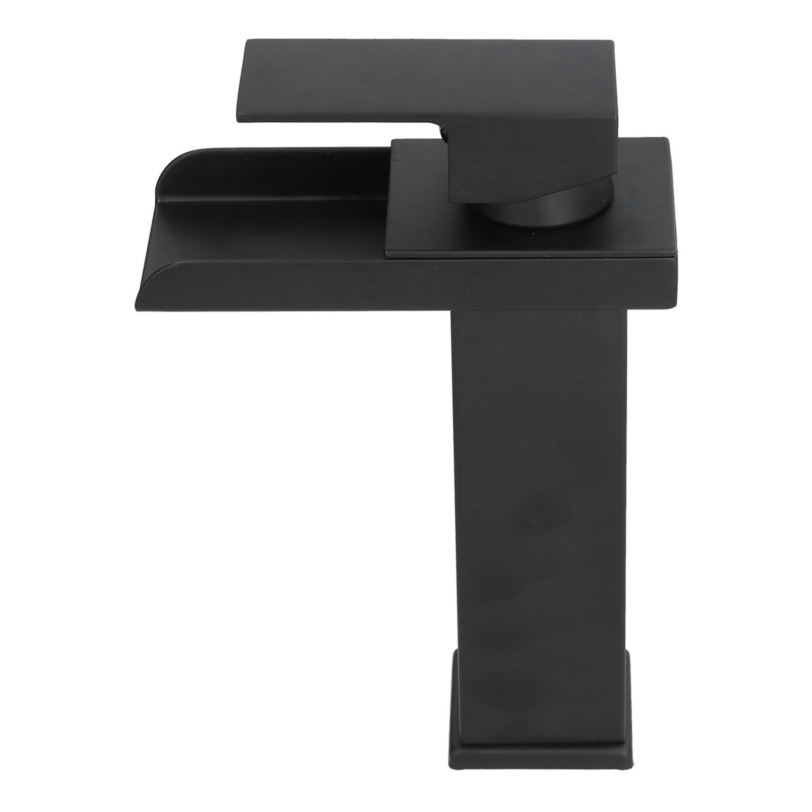 G1/2 Cold Hot Mixer Water Tap Black Faucet with Long Handle for Bathroom Hotel Homestay - Image 7
