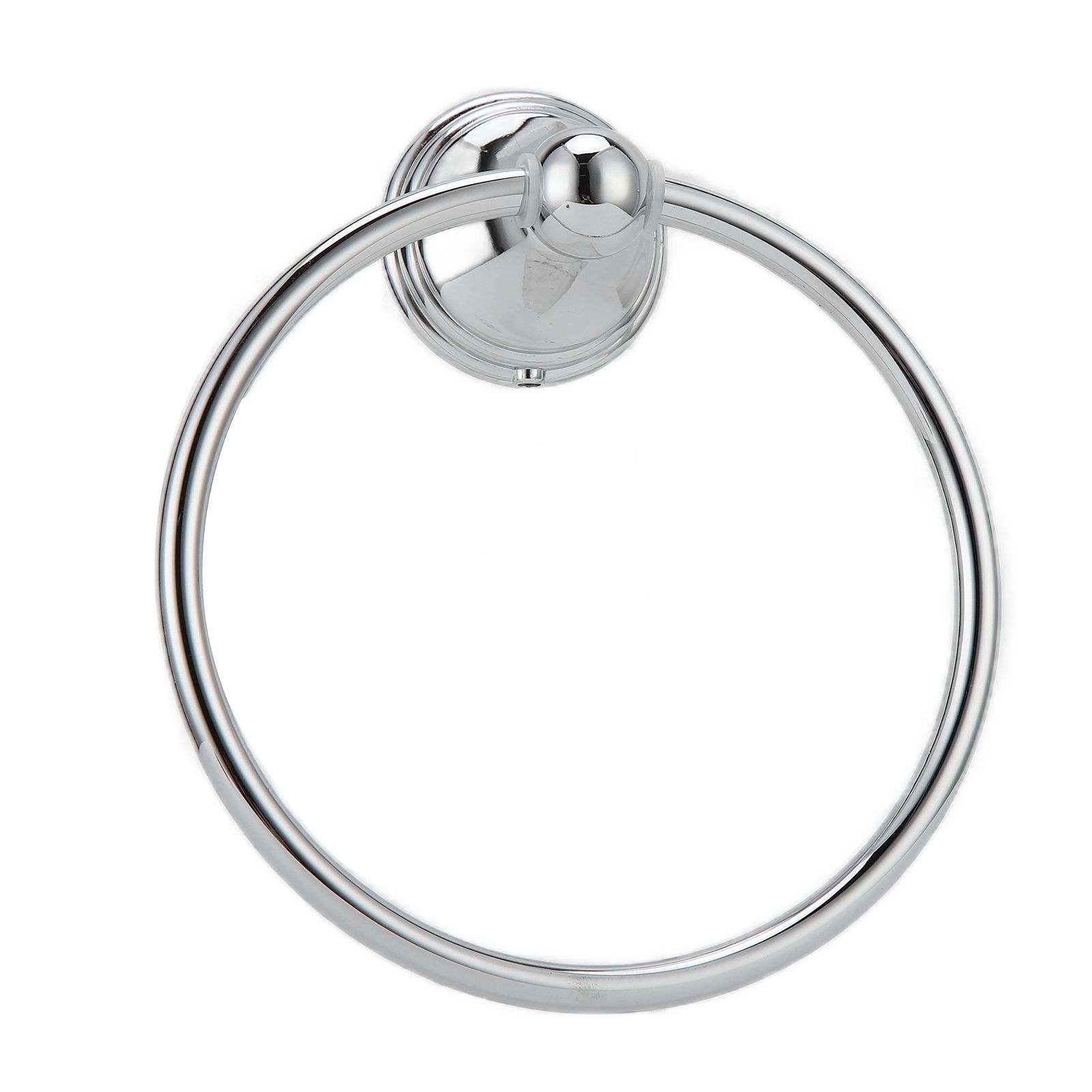 Towel Ring Stainless Steel Hand Towel Holder WallMounted Towel Rack Bathroom Hardware Rack(893 Chromeplate ) - Image 2