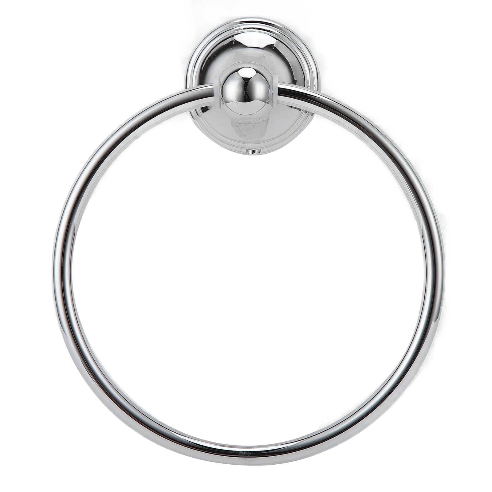 Towel Ring Stainless Steel Hand Towel Holder WallMounted Towel Rack Bathroom Hardware Rack(893 Chromeplate ) - Image 7