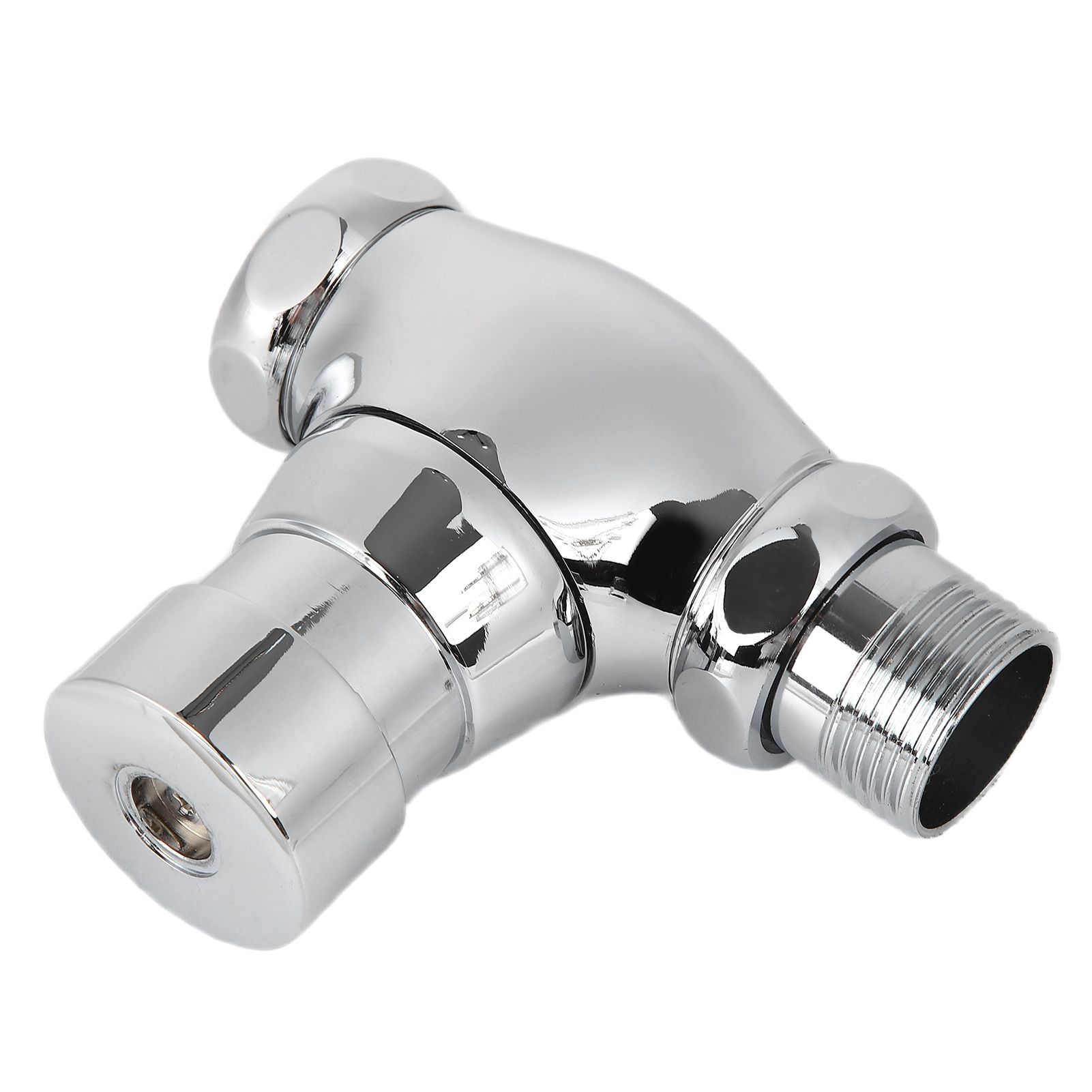 Urinal Flush Valve Brass Hand Pressing Delay Self Closing Bathroom Flushing Valve for Home Hotel Public Toilet - Image 5