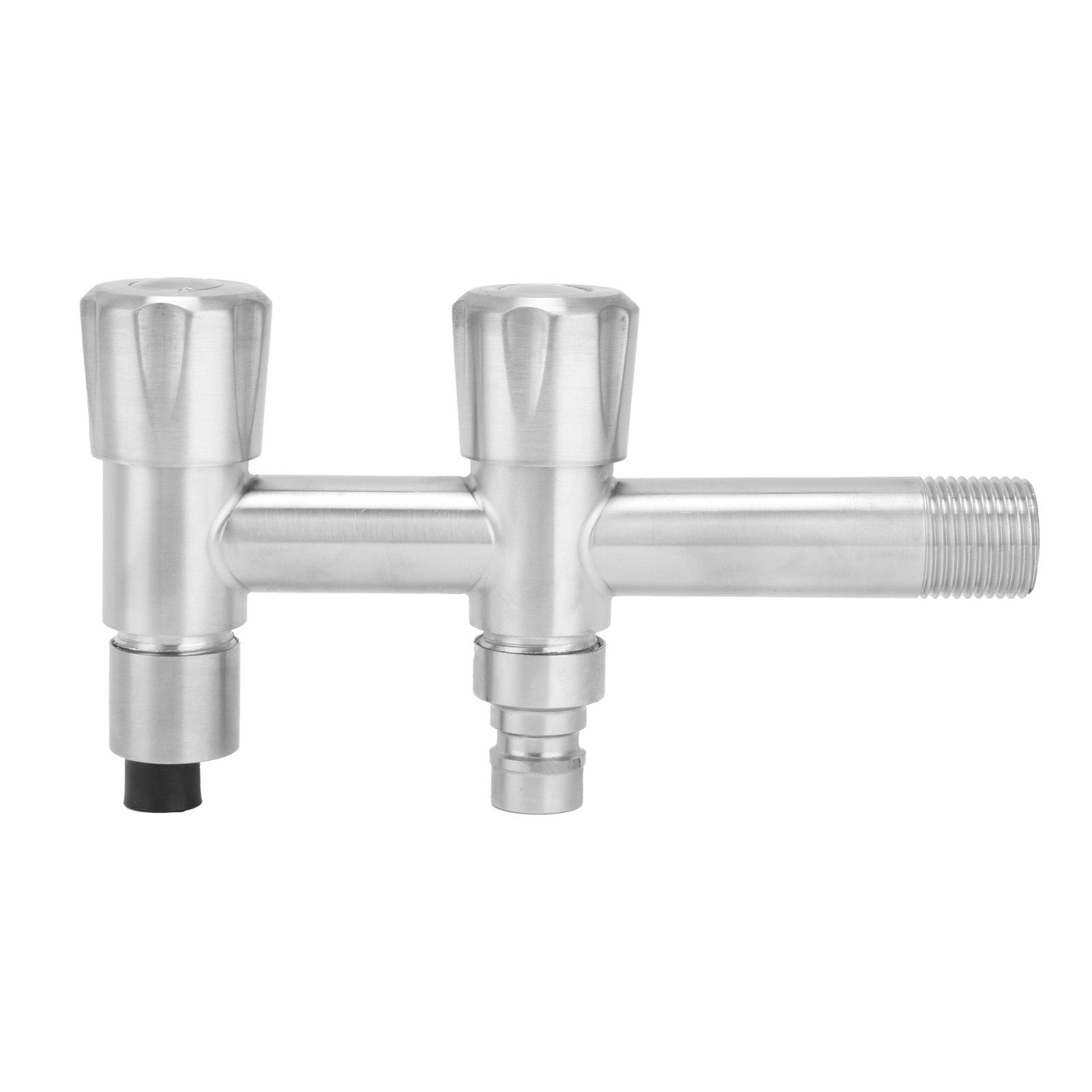 G1/2 Stainless Steel Faucet 1 Inlet 2 Outlet Washing Machine Water Tap for Home Bathroom Balcony - Image 5