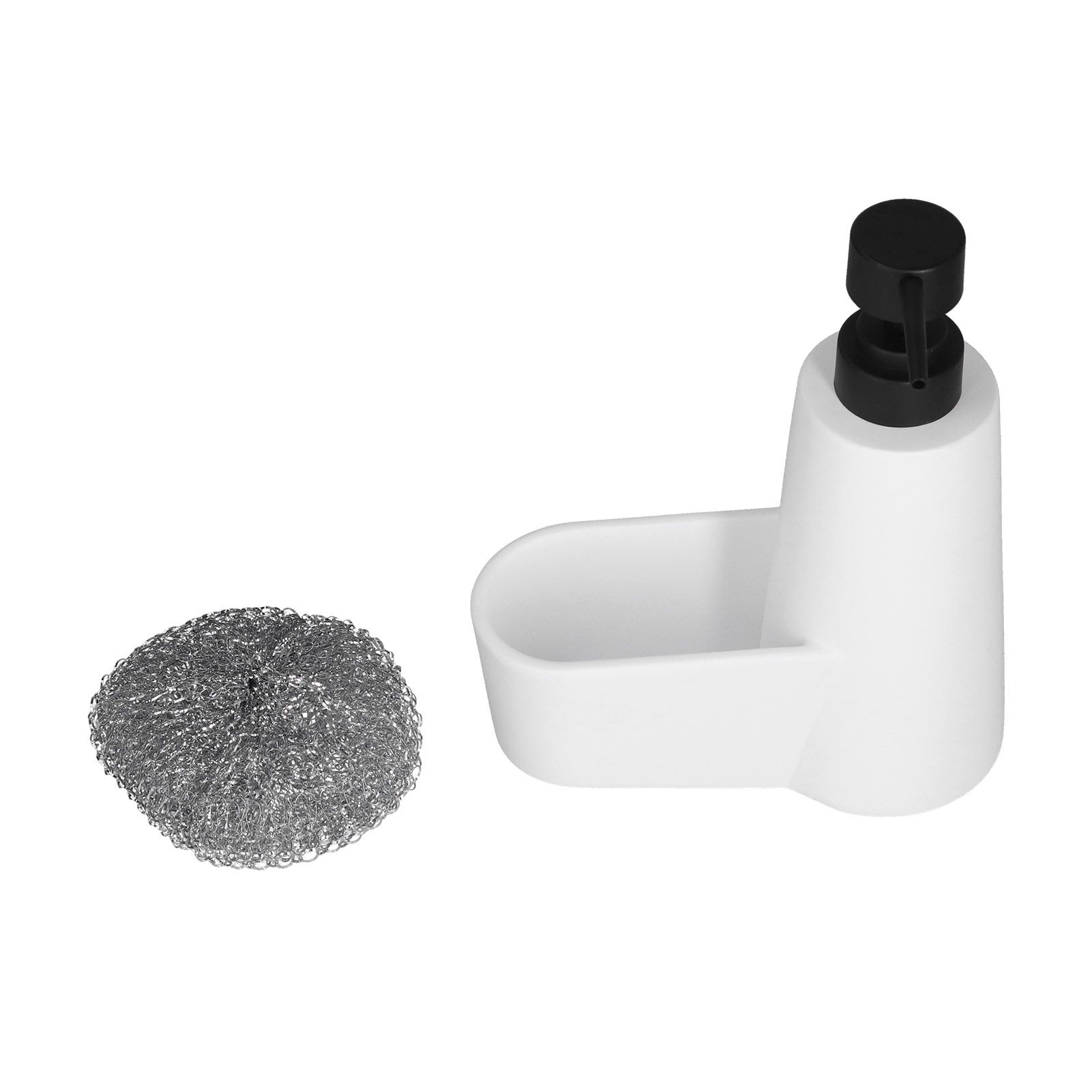 Soap Dispenser Dishwashing Liquid Hand Soap Pump with A Steel Ball for Bathroom and Kitchen SinkWhite - Image 8