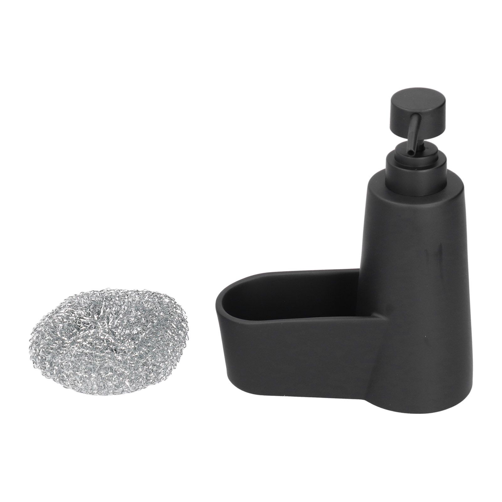 Soap Dispenser Dishwashing Liquid Hand Soap Pump with A Steel Ball for Bathroom and Kitchen SinkBlack - Image 2