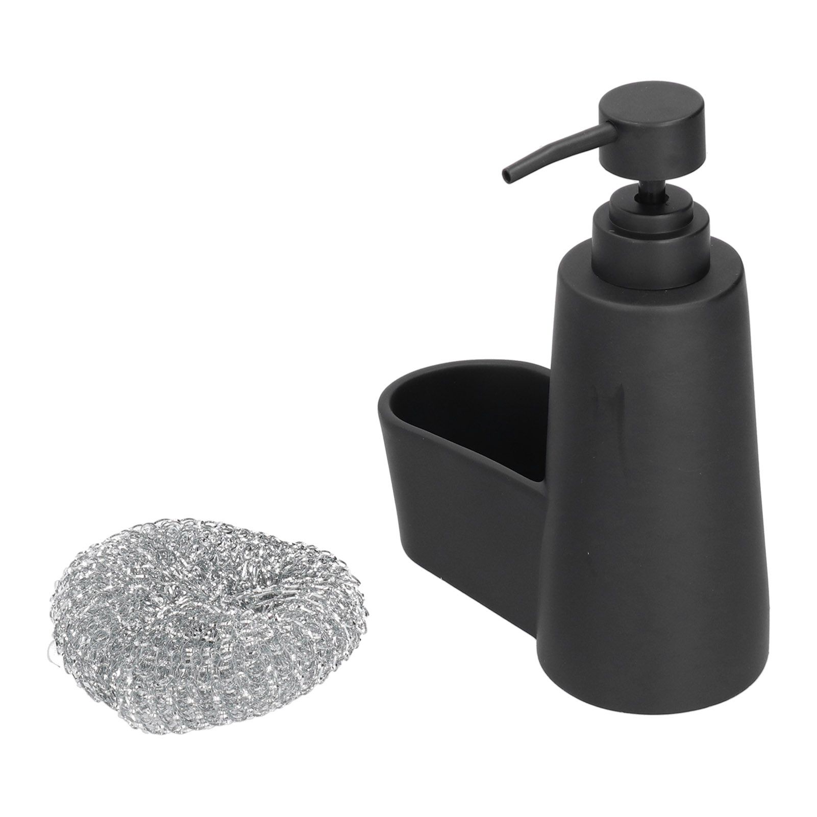 Soap Dispenser Dishwashing Liquid Hand Soap Pump with A Steel Ball for Bathroom and Kitchen SinkBlack - Image 3