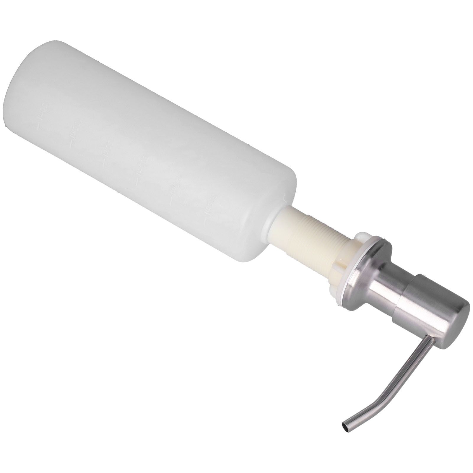 Sink Soap Dispenser Stainless Steel Press Head 300ML Soap Lotion Container Kitchen Bathroom Accessory - Image 4