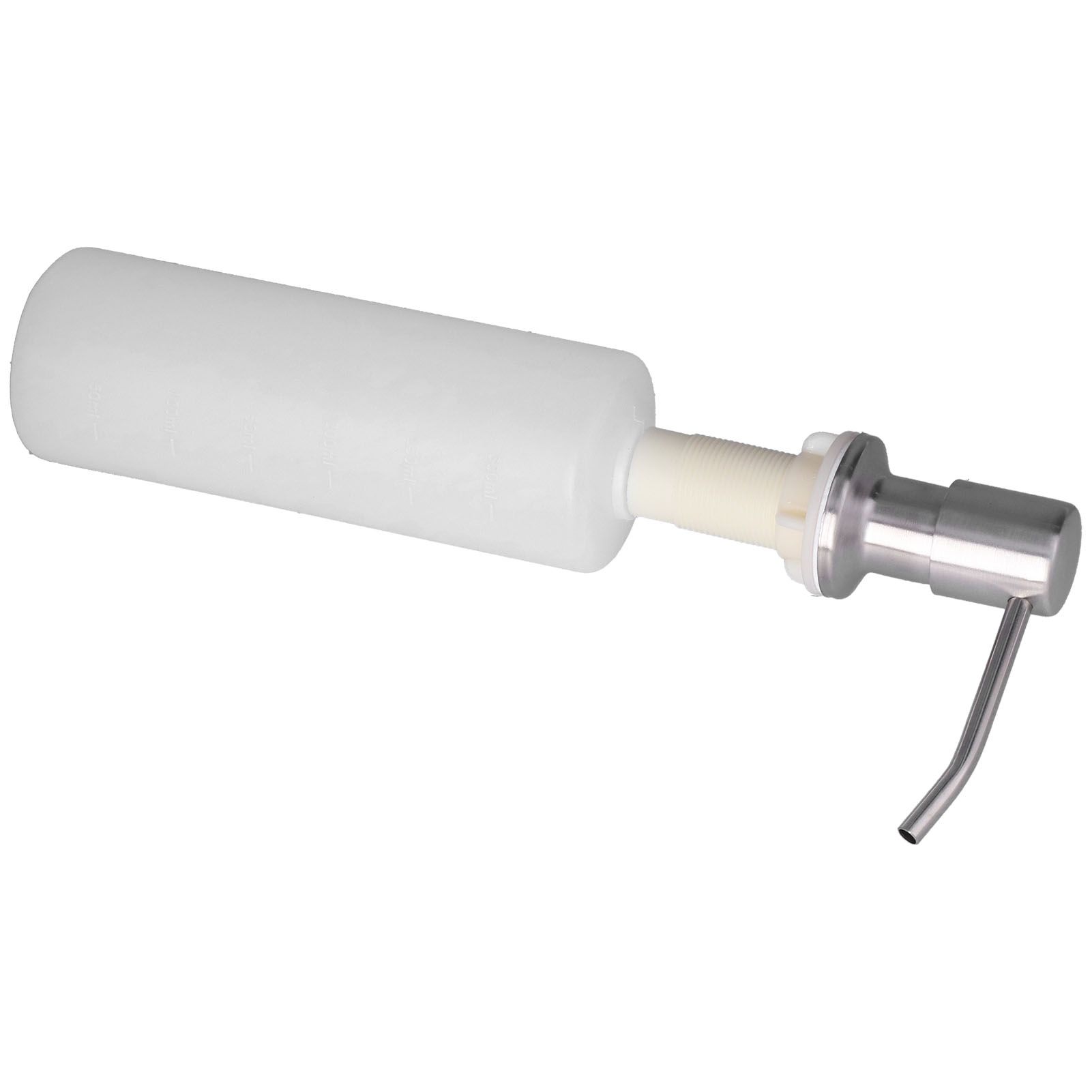 Sink Soap Dispenser Stainless Steel Press Head 300ML Soap Lotion Container Kitchen Bathroom Accessory - Image 6