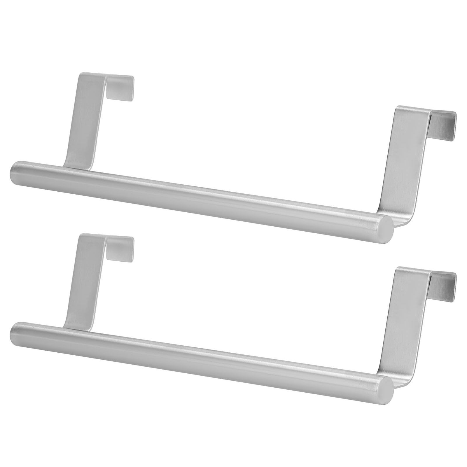 2Pcs Stainless Steel Hanging Towel Rack No Punch Bathroom Hanger for Home Hotel Apartment23CM - Image 4