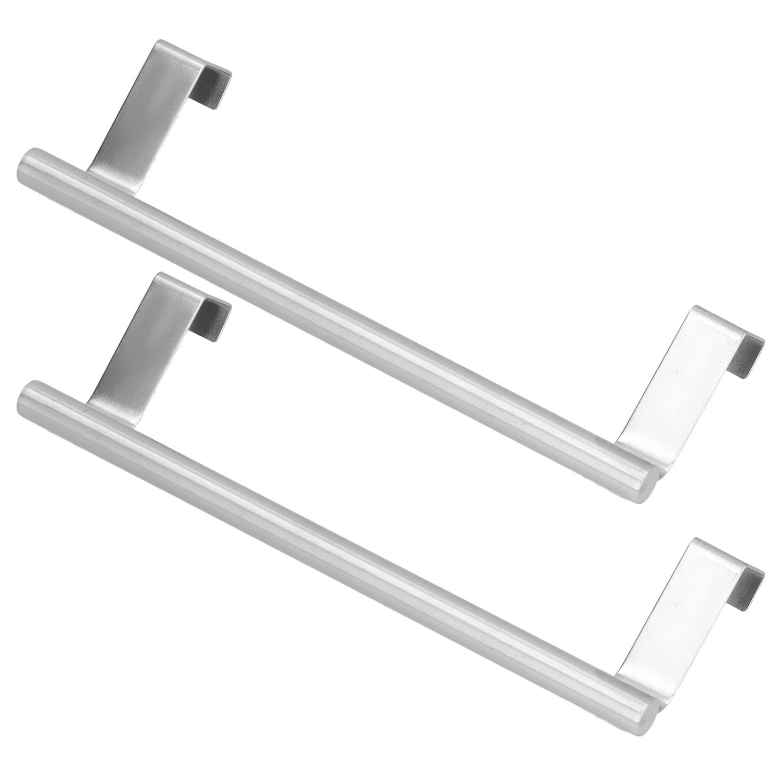 2Pcs Stainless Steel Hanging Towel Rack No Punch Bathroom Hanger for Home Hotel Apartment23CM - Image 6